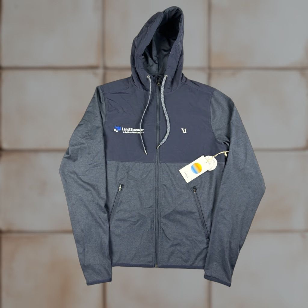 Vuori Vuori Jacket Men’s Size S Full Zip Blue Logo Activewear Hoodie Size US S / EU 44-46 / 1 - 1 Thumbnail