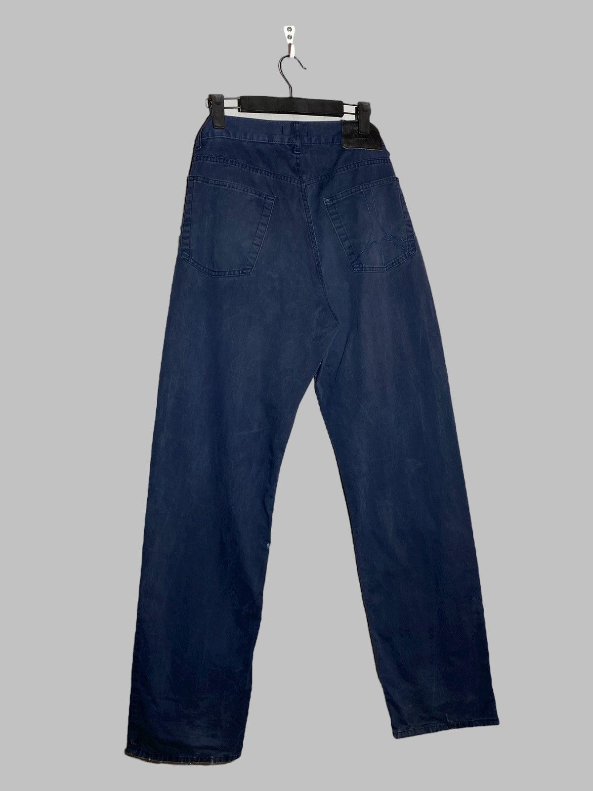 Moschino Moschino Jeans Graffiti Painted Rick Owens Style Avant Garde Size US 34 / EU 50 - 2 Thumbnail