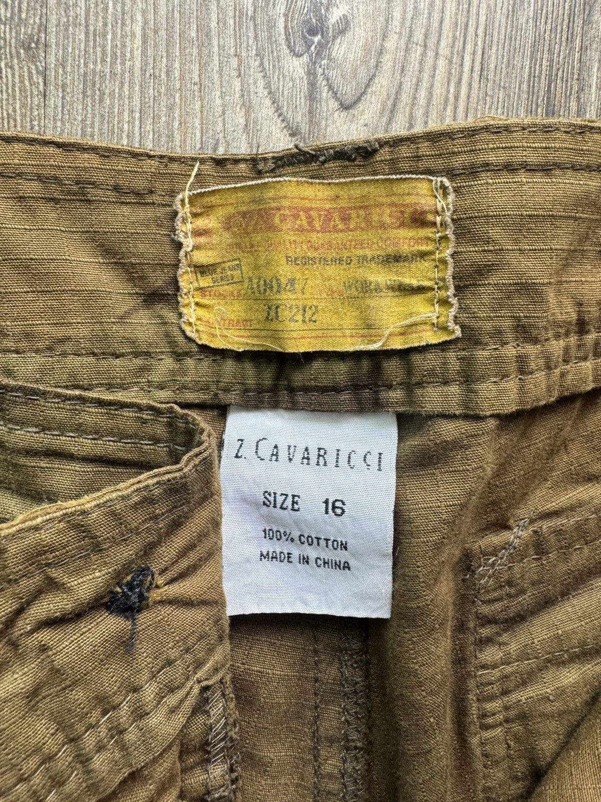 Vintage CAMO CARGO PANTS Size US 34 / EU 50 - 3 Thumbnail