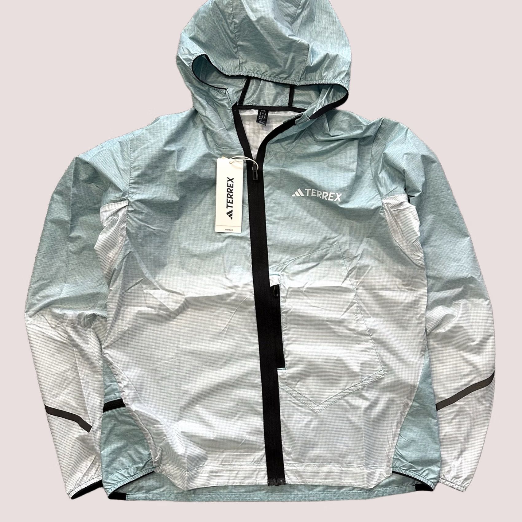 Adidas Adidas Terrex Trail Jacket Womens M Light Weight Teal JL9770 Jacket Size M / US 6-8 / IT 42-44 - 1 Thumbnail