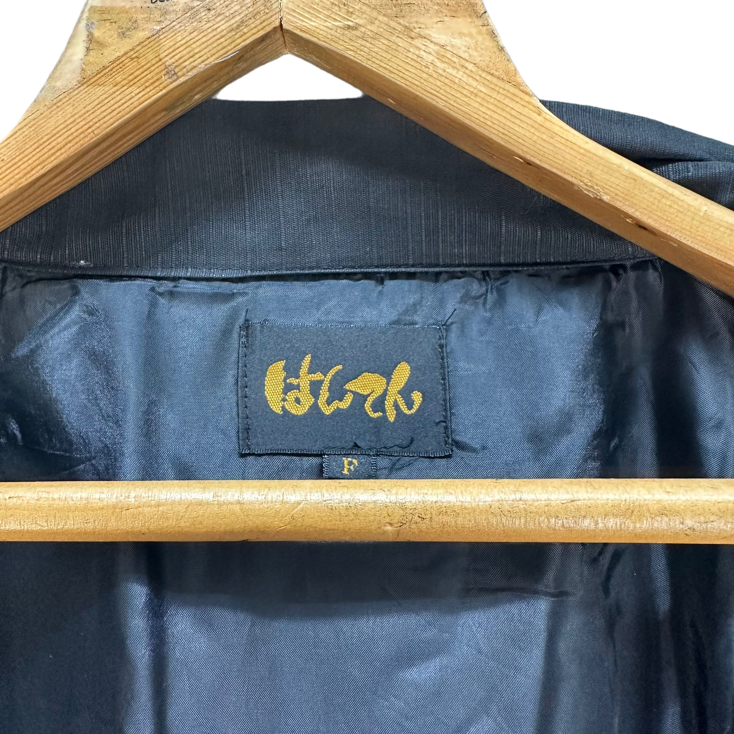 Japanese Brand MOON BAT EMBROIDERY ON BACK KIMONO JAPAN #7814-178 Size US L / EU 52-54 / 3 - 10 Thumbnail