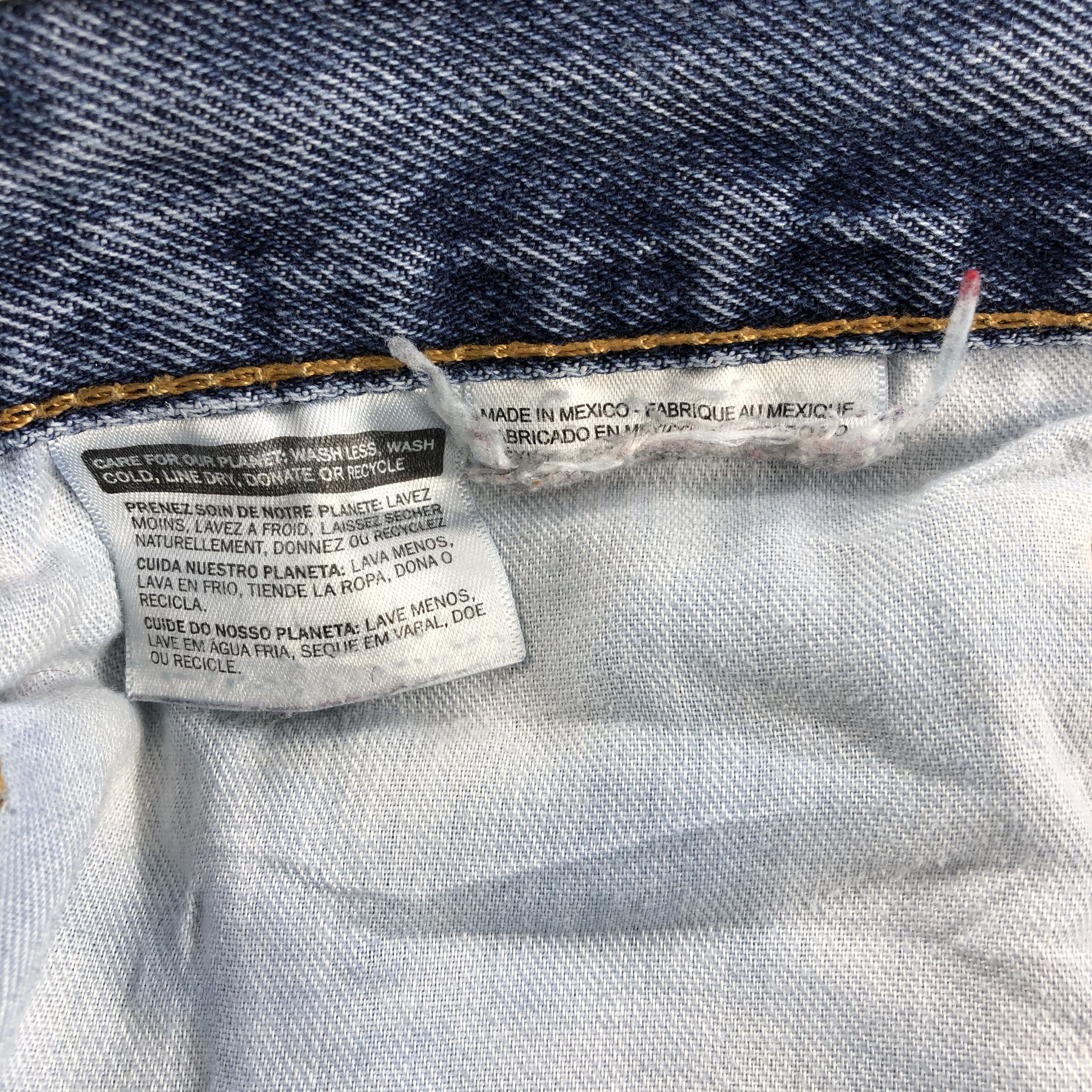 Levi's Vintage Distress Levis 505 Jeans-JM1122 Size US 34 / EU 50 - 10 Thumbnail