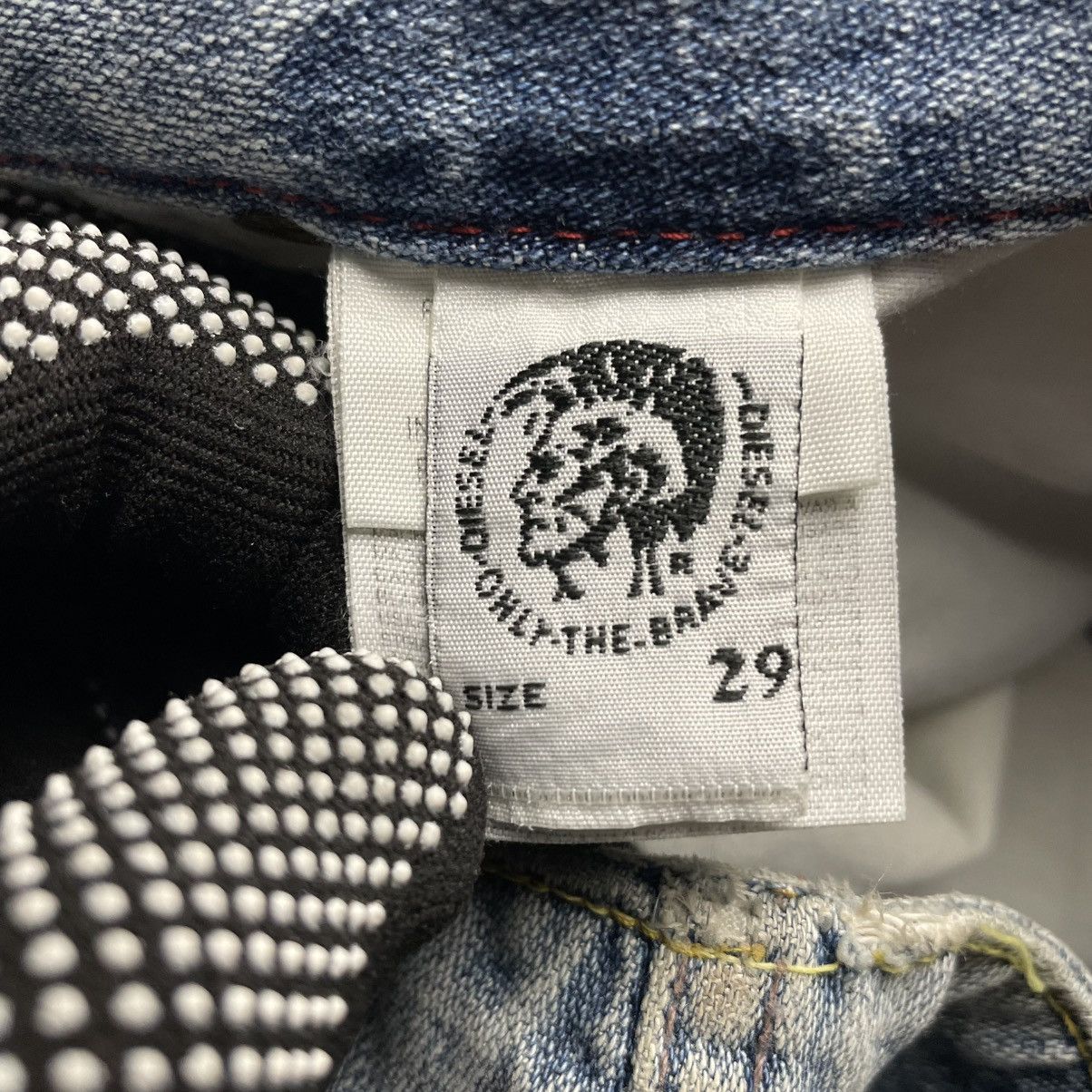 Diesel DIESEL INDUSTRY FLARE SPIRAL CUT FLY BUTTON DENIM PANTS Size US 30 / EU 46 - 20 Thumbnail