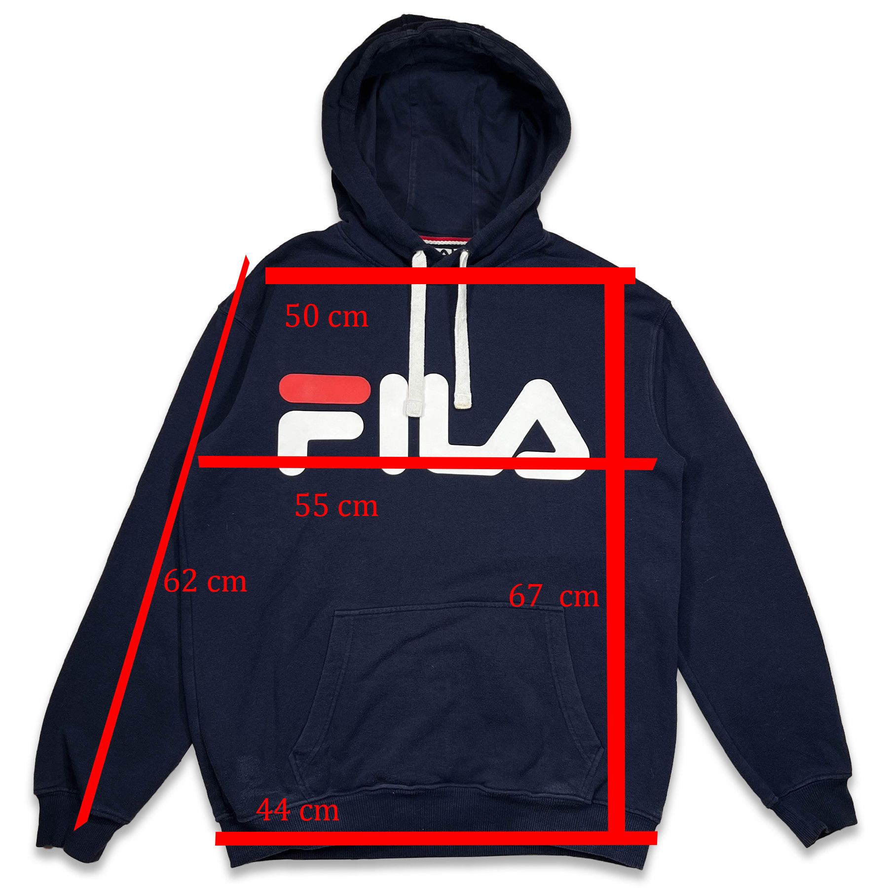 Fila Fila Logo Hoodie • S/M size Size US M / EU 48-50 / 2 - 8 Thumbnail
