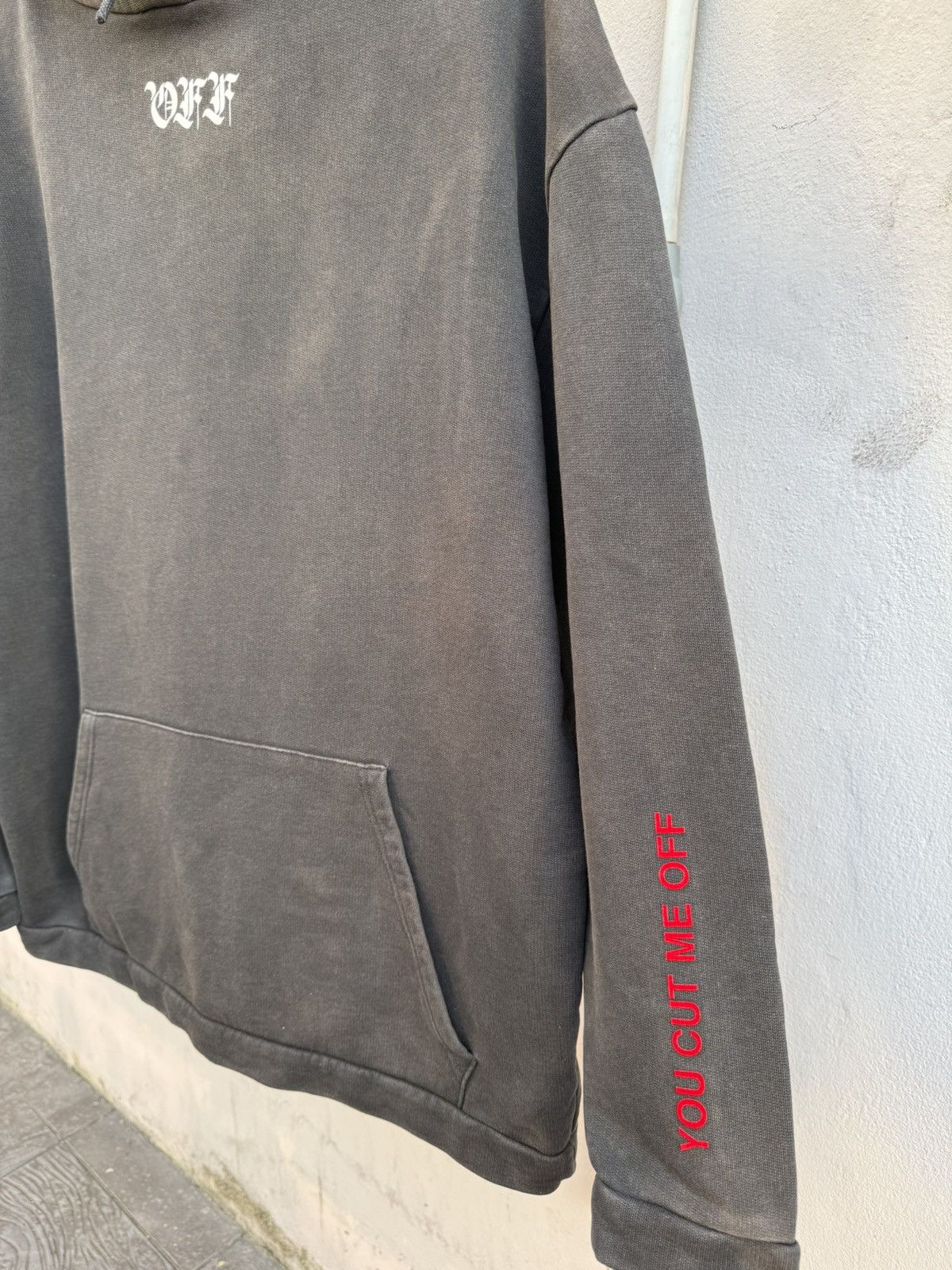 Pink Hoodie W2s Supreme Hoodie OFF-WHITE YOU CUT ME OFF” By Virgil