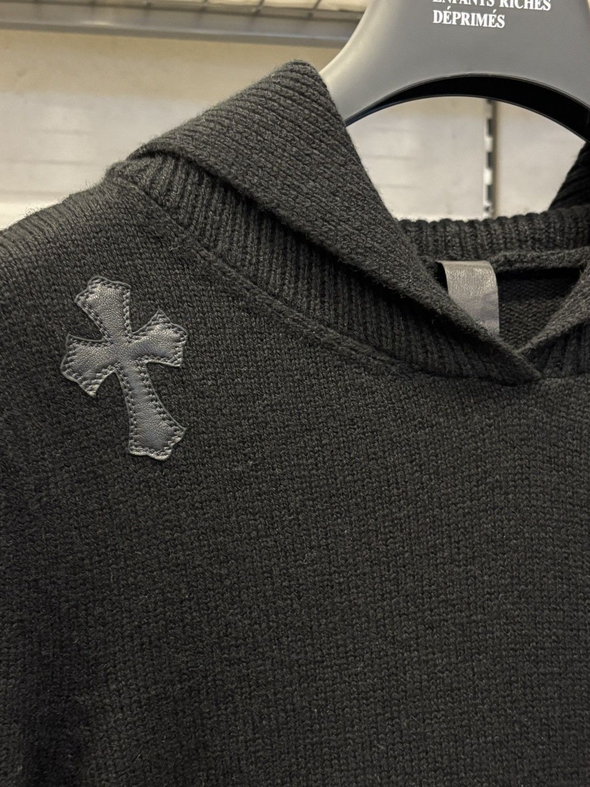 Chrome Hearts chrome hearts cross patches cashmere sweater Size US XS / EU 42 / 0 - 4 Thumbnail