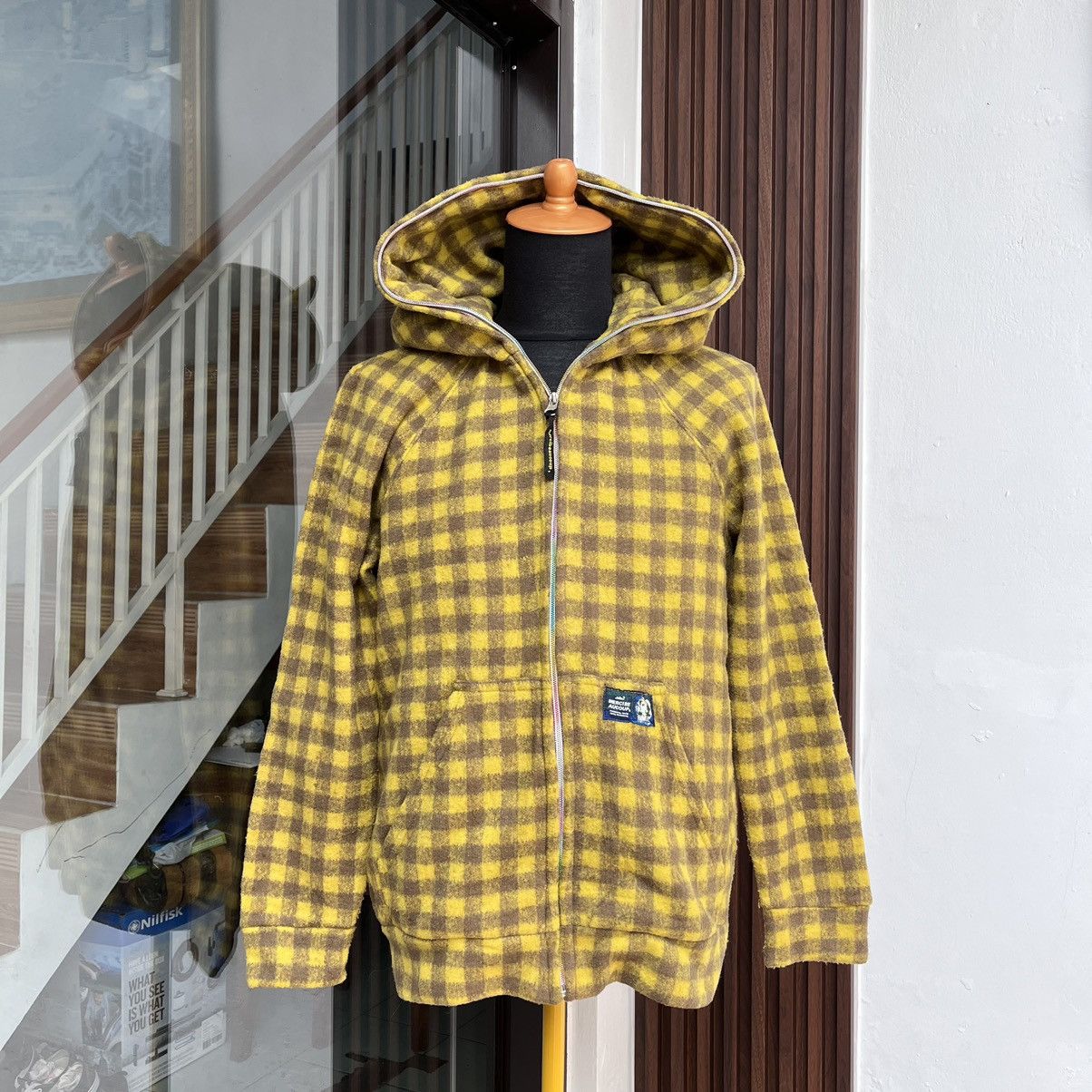 mercibeaucoup Issey Miyake Mercibeaucoup Full Zipper Horn Devil Tartan Size US S / EU 44-46 / 1 - 3 Thumbnail