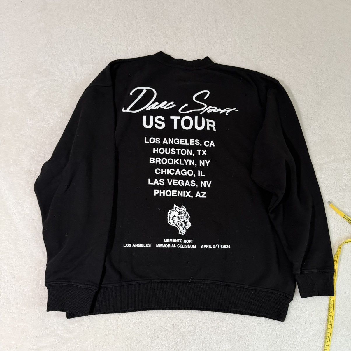 Darc Sport Darc Sport Memento Mori You Weren't There Tour Sweatshirt Size US XL / EU 56 / 4 - 3 Thumbnail
