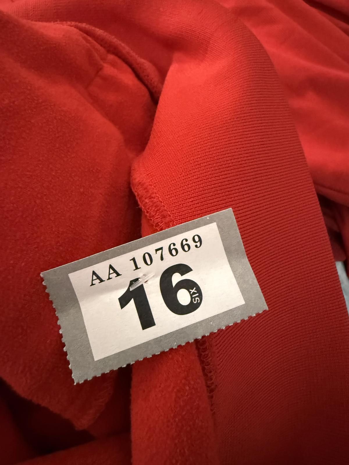 Kappa Kappa Red Track Jacket with Logo Tape Detail Size ONE SIZE - 3 Thumbnail