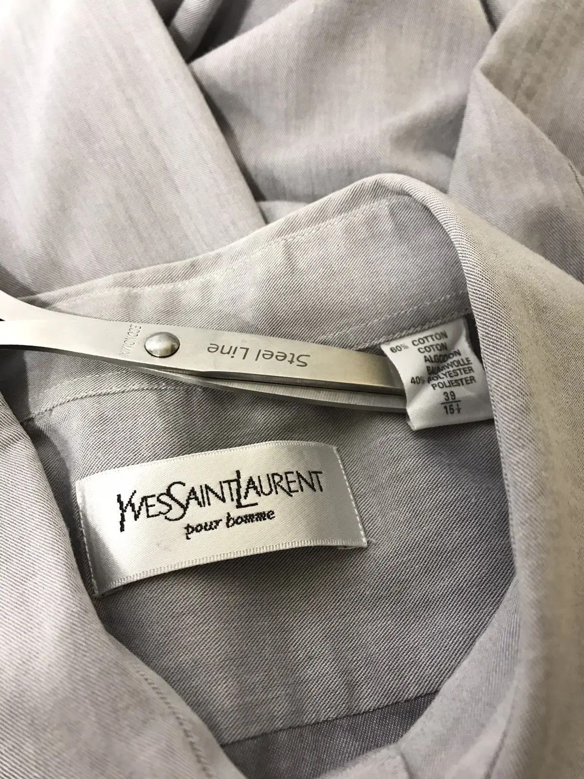 Yves Saint Laurent Yves Saint Laurent vintage men’s shirt size 39. 15 1/2 Size US M / EU 48-50 / 2 - 4 Thumbnail