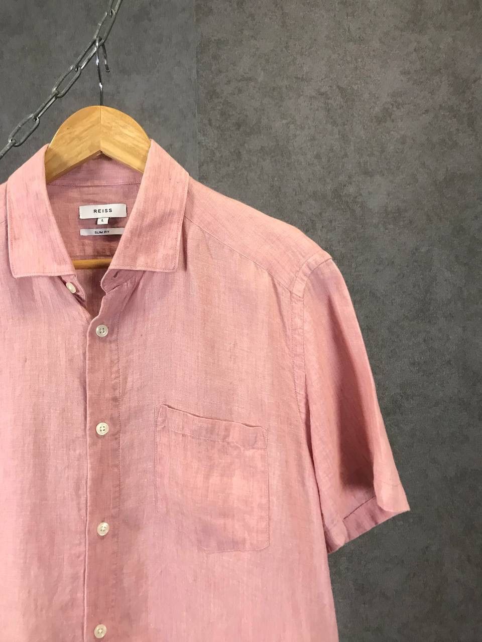 Reiss Reiss linen shirt Size US L / EU 52-54 / 3 - 2 Thumbnail