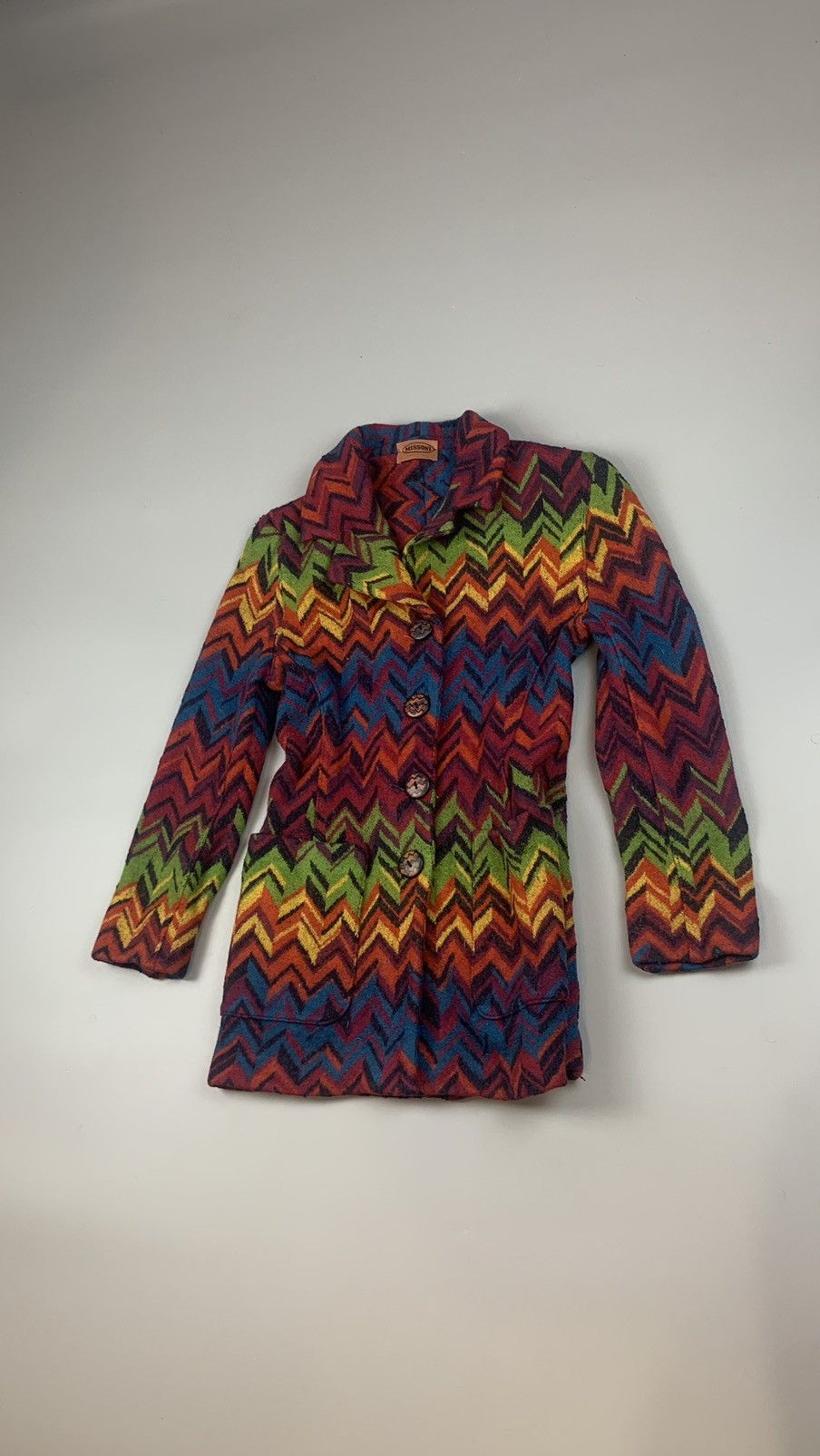 Missoni Women Missonimetallic zigzag long gardigan Size M / US 6-8 / IT 42-44 - 2 Thumbnail