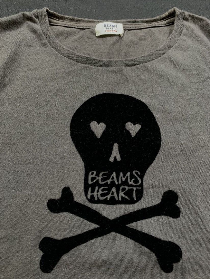 20471120 Japanese Beams Skull Ifsix lgb style Short Slevee Size US M / EU 48-50 / 2 - 3 Thumbnail