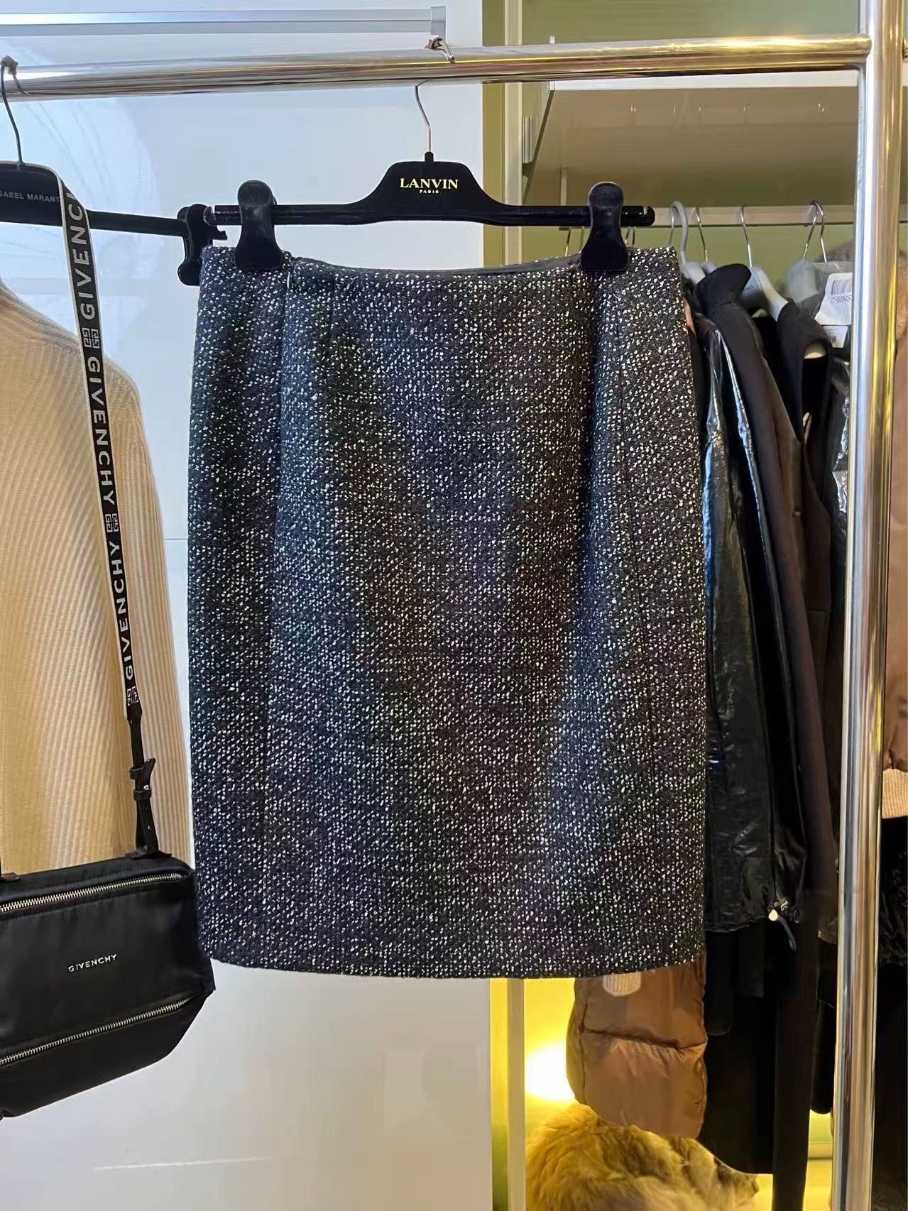 Jil Sander Jilsander Wool Mohair Skirt 36 Milan New Size 25" / US 0 / IT 36 - 3 Thumbnail