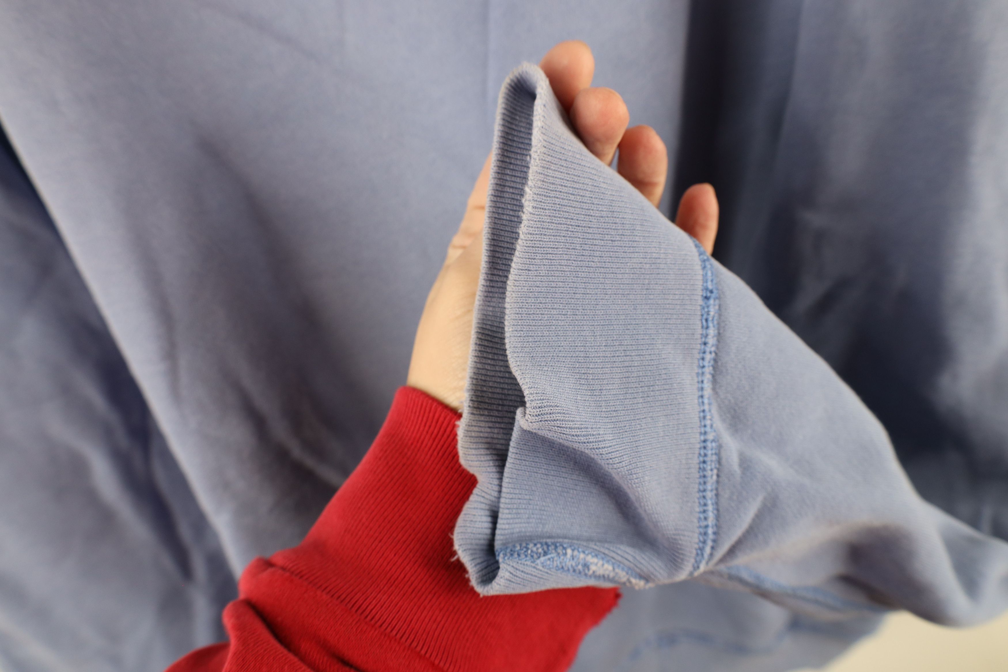 Polo Ralph Lauren Vintage 90s Ralph Lauren Crewneck Sweatshirt Light Blue Size US XXL / EU 58 / 5 - 7 Thumbnail
