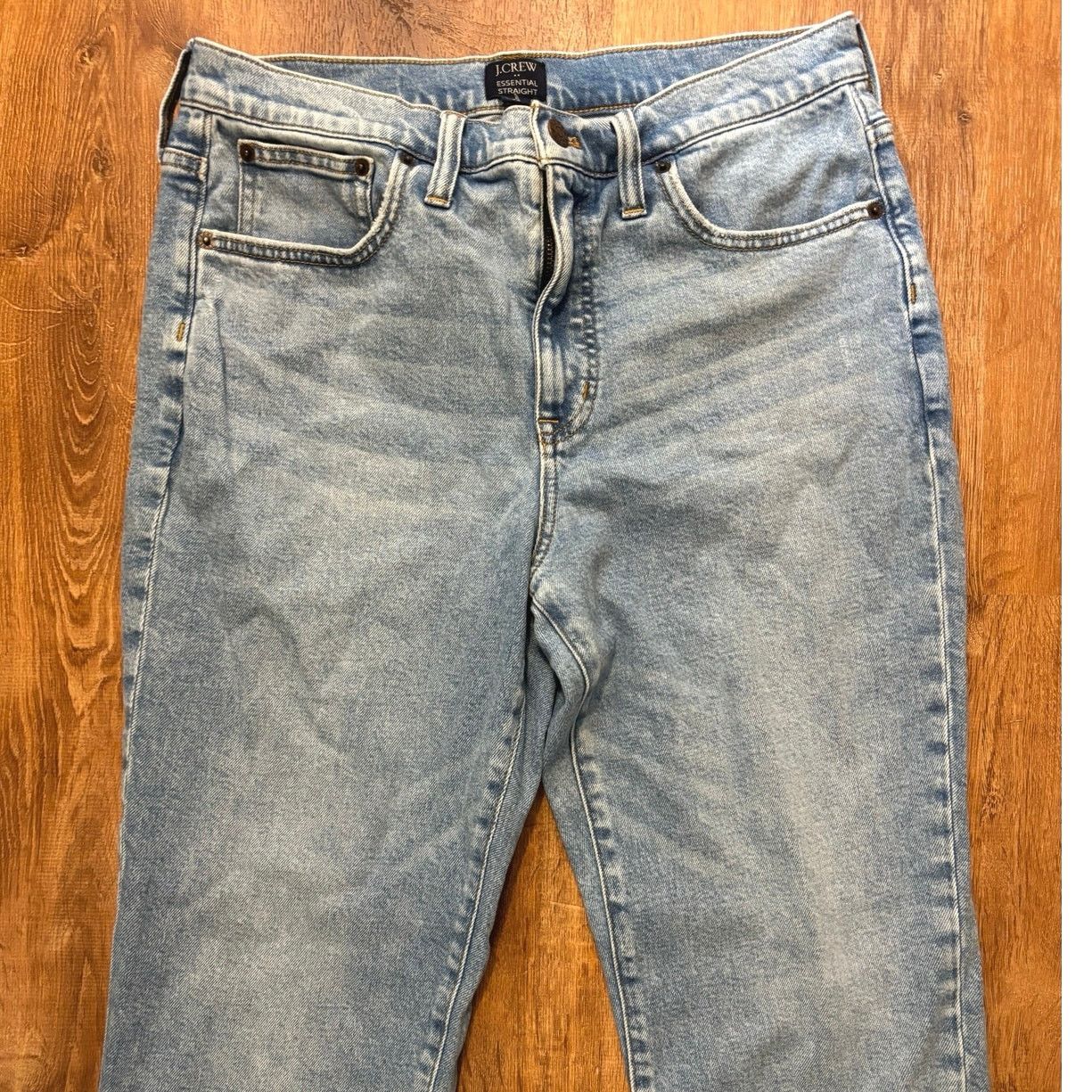 J.Crew NWT J.Crew Essential Straight Jean Marin Wash Size 30 Size 30" / US 8 / IT 44 - 4 Thumbnail