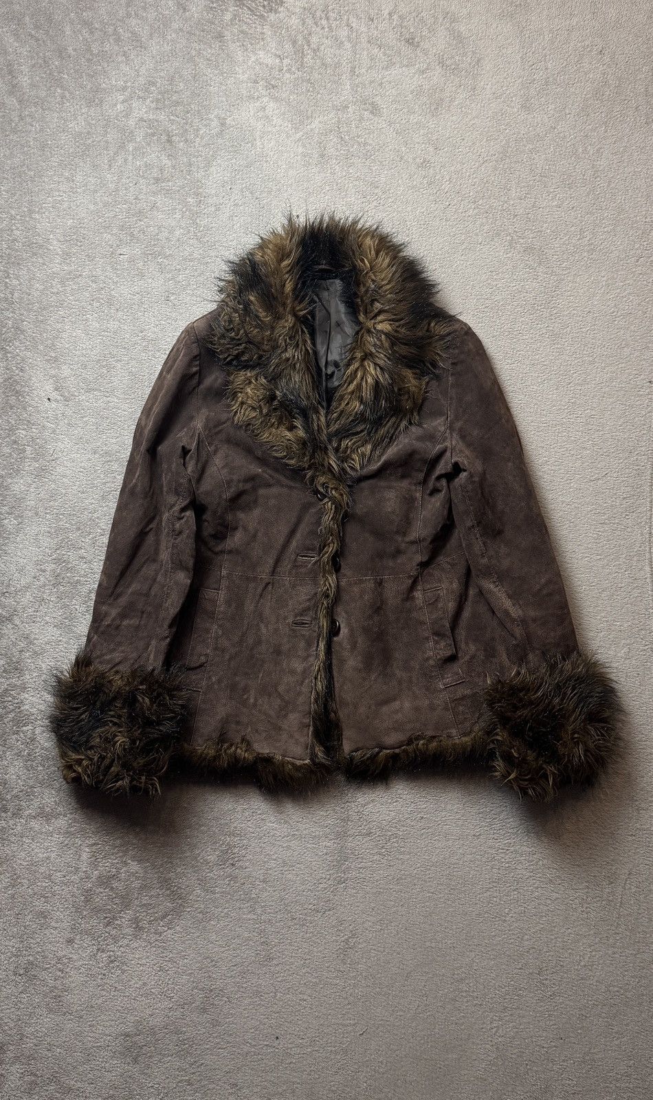 Hysteric Glamour Afghan Faux Penny Lane Leather Coat Jacket cdg ysl balmain Size L / US 10 / IT 46 - 1 Thumbnail