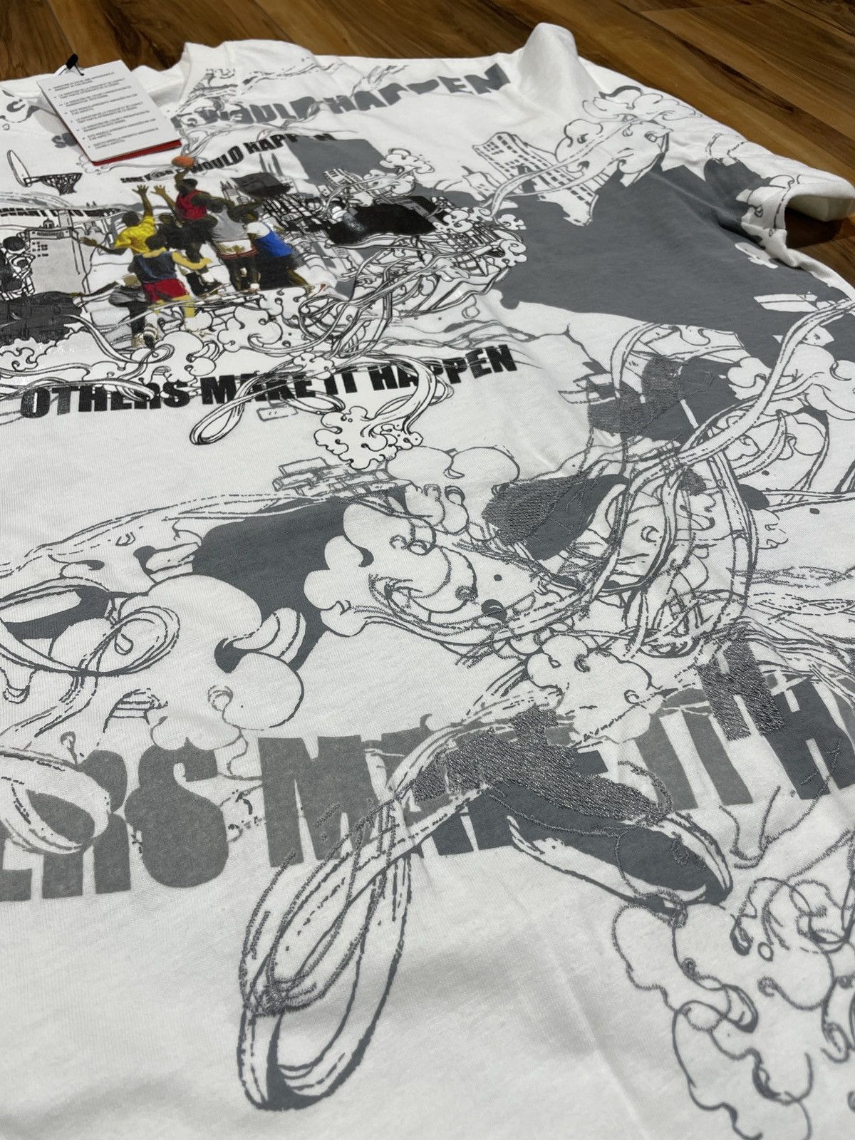 Jordan Brand × Nike × Vintage Vintage Jordan playground shirt brand new 3M XL Size US XL / EU 56 / 4 - 9 Thumbnail