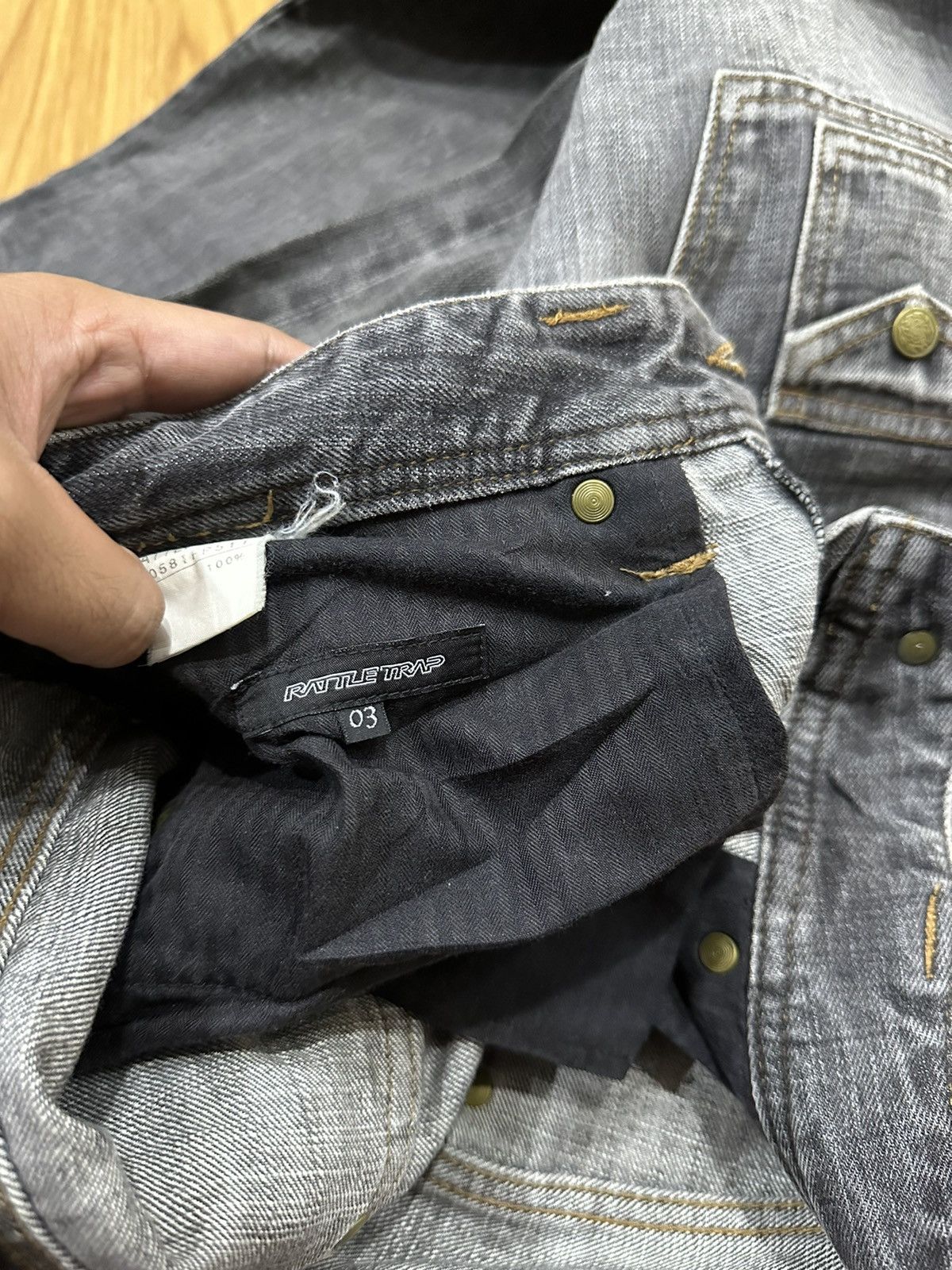 Japanese Brand Rare Rattle Trap Multipocket Denim Pants Size US 32 / EU 48 - 12 Thumbnail