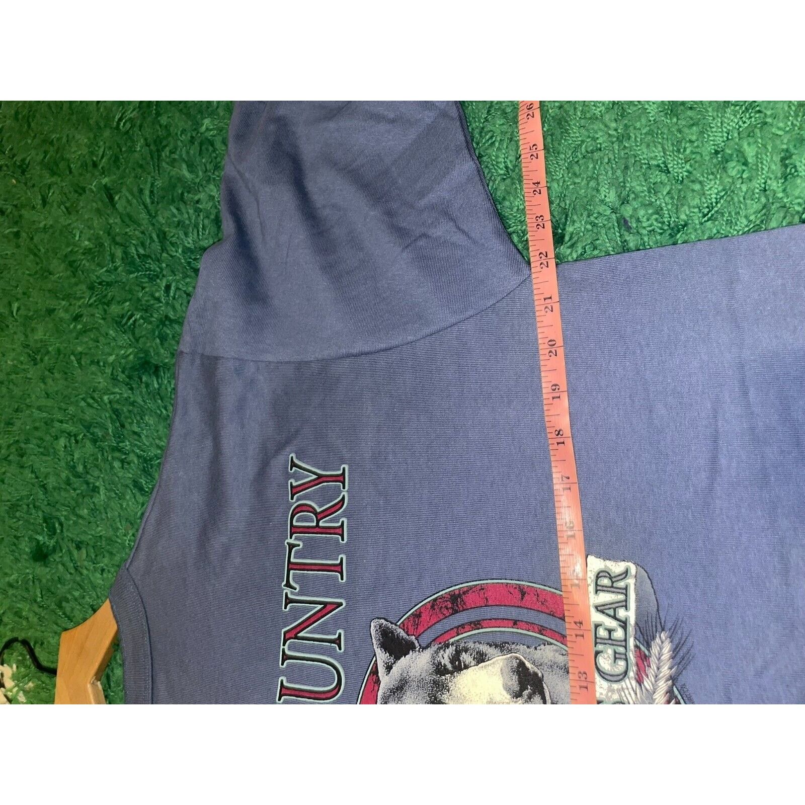 Jerzees Vintage Bear Shirt Animal Country Tennessee VTG 90s Large Size US L / EU 52-54 / 3 - 12 Thumbnail