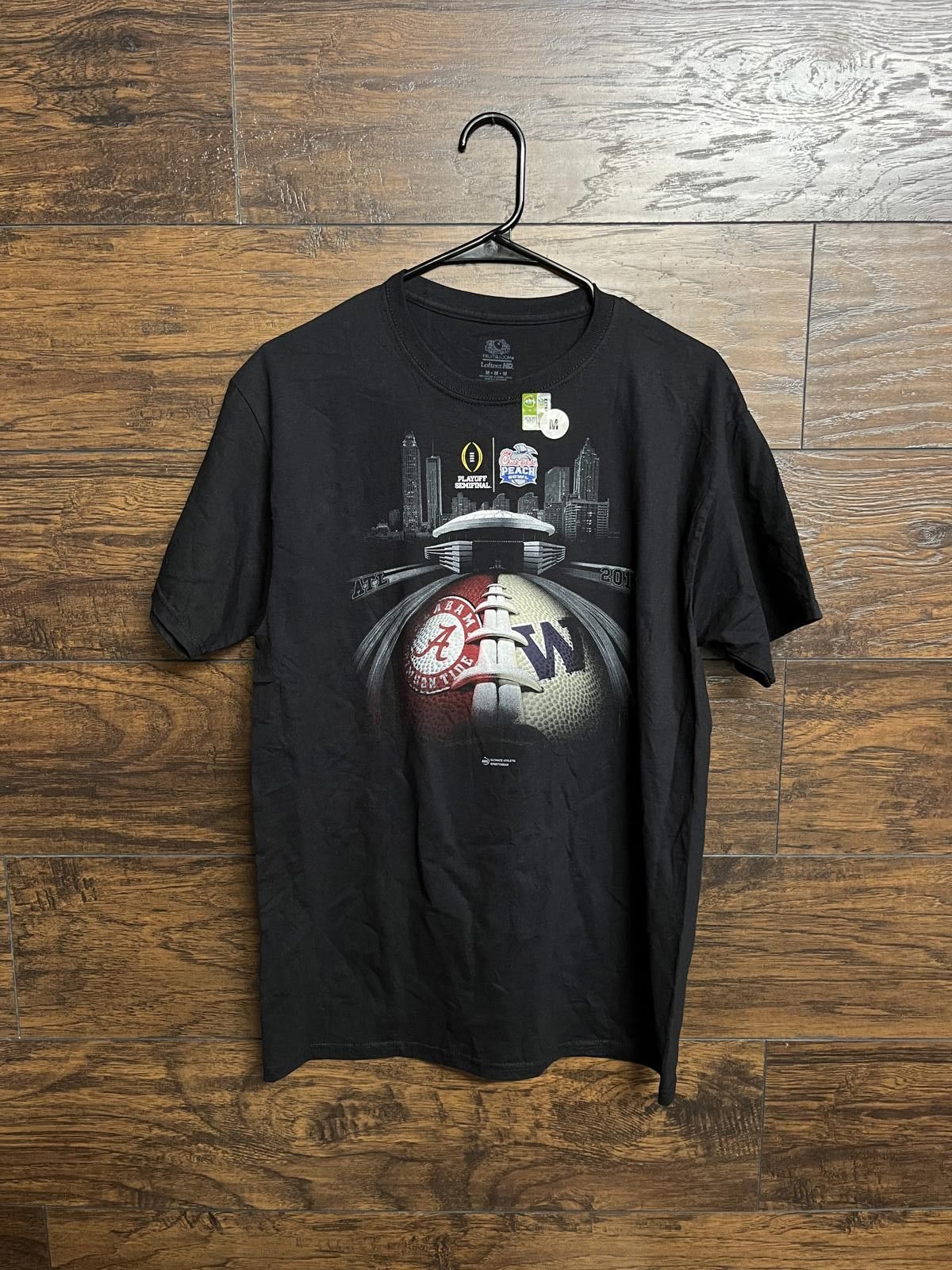 Fruit Of The Loom Chick-fil-A Bowl 2016 T-shirt Huskies vs Crimson Tide Tee -M Size US M / EU 48-50 / 2 - 1 Thumbnail