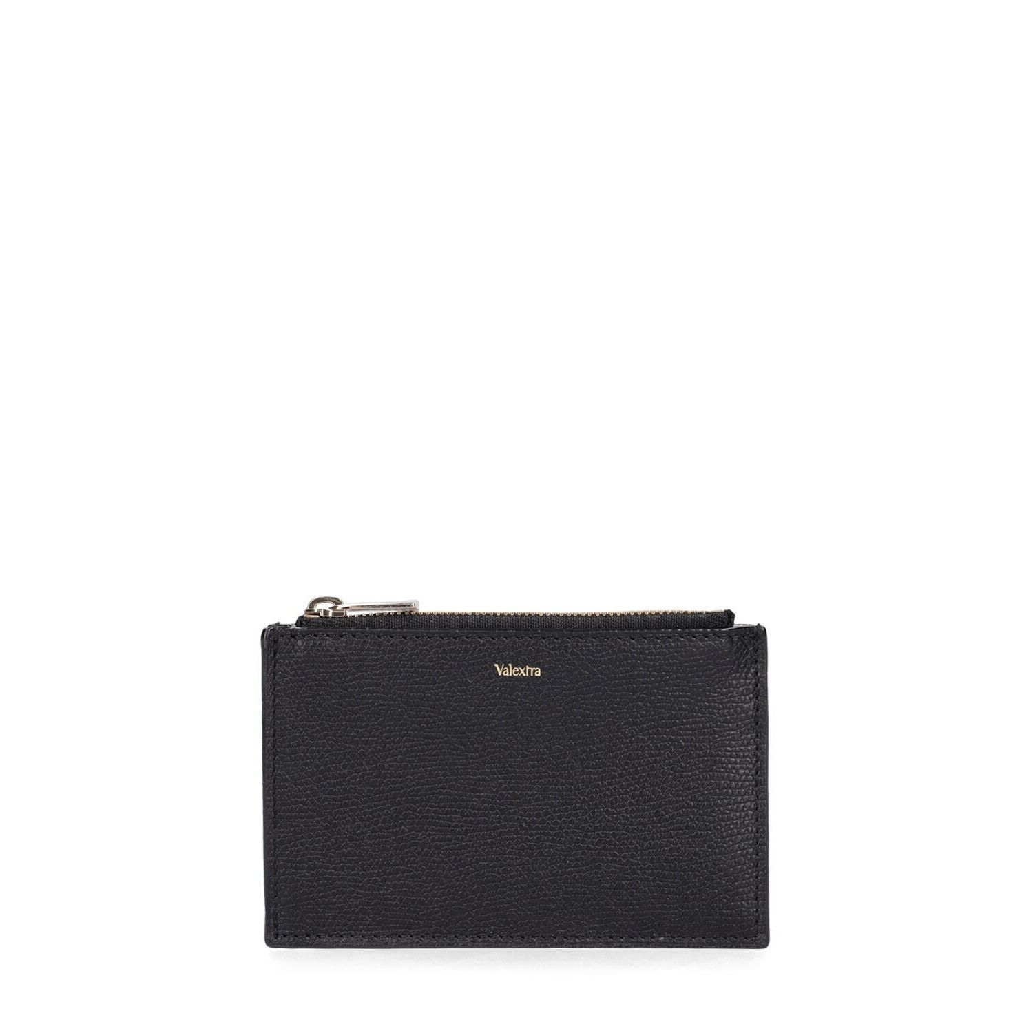 Valextra VALEXTRA Black Leather Card Holder New Size ONE SIZE - 1 Thumbnail
