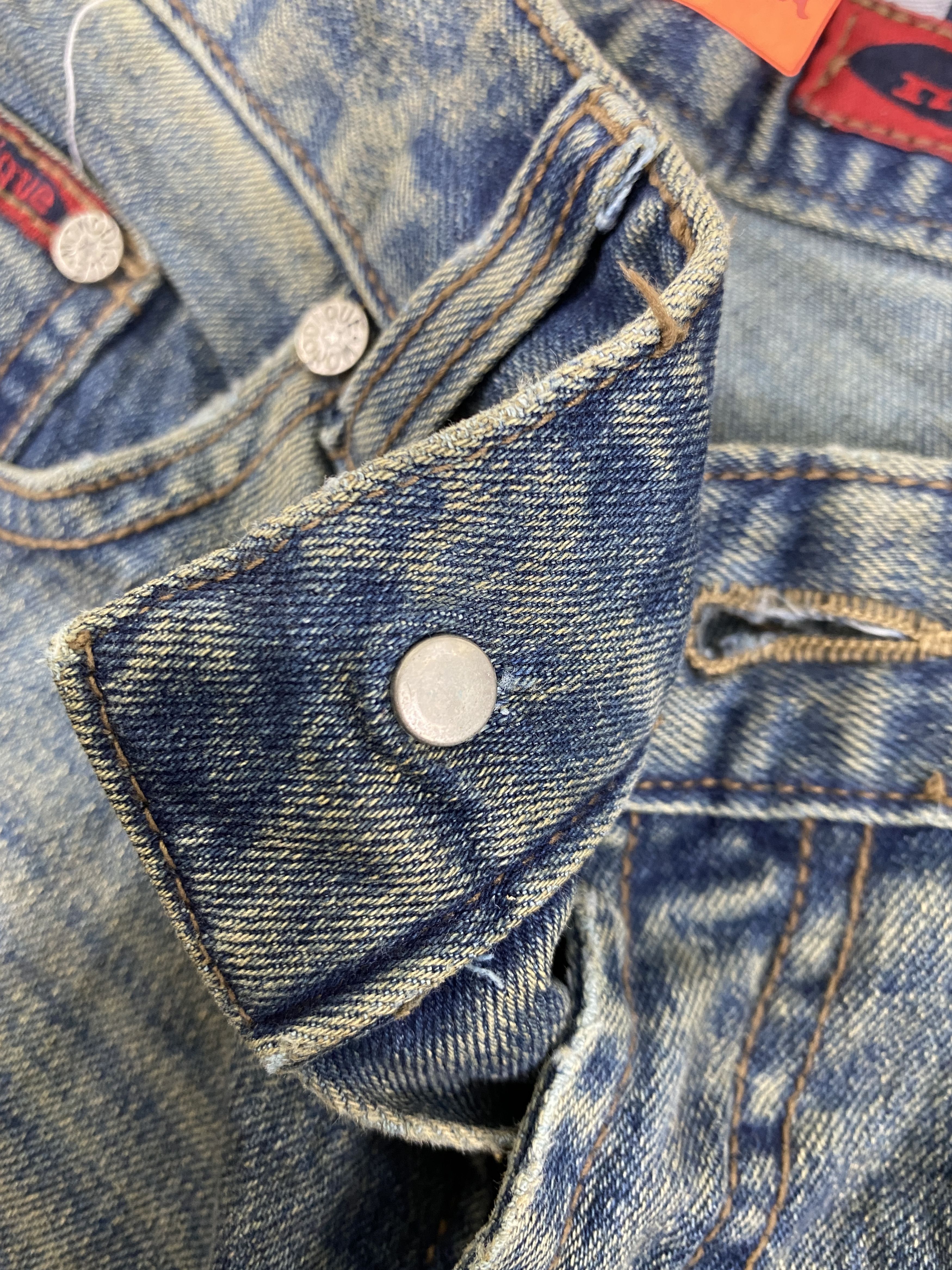 Japanese Brand Japanese Brand Distressed Blue Jeans 28x33 Denim- JN3839 Size 28" / US 6 / IT 42 - 7 Thumbnail