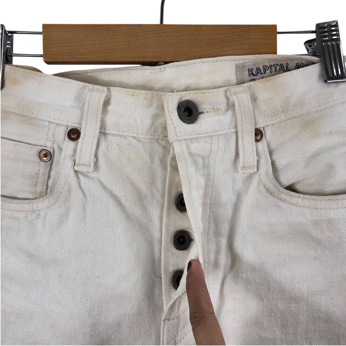 Kapital Vintage Dirty Japanese Denim KAPITAL OKAYAMA Jeans Pant Size US 30 / EU 46 - 3 Thumbnail