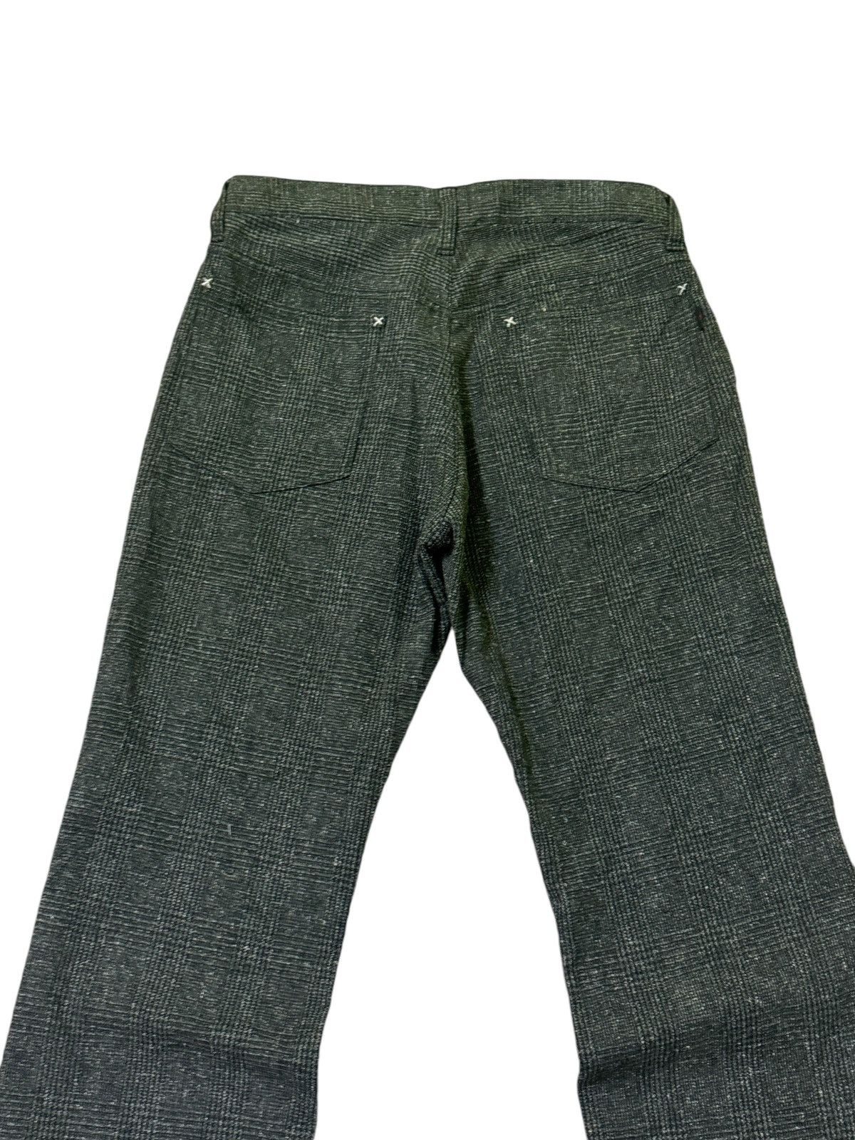 Japanese Brand FLARE WILD KHAKIS WOOL TROUSER PLAID PANT VTG Size US 28 / EU 44 - 8 Thumbnail