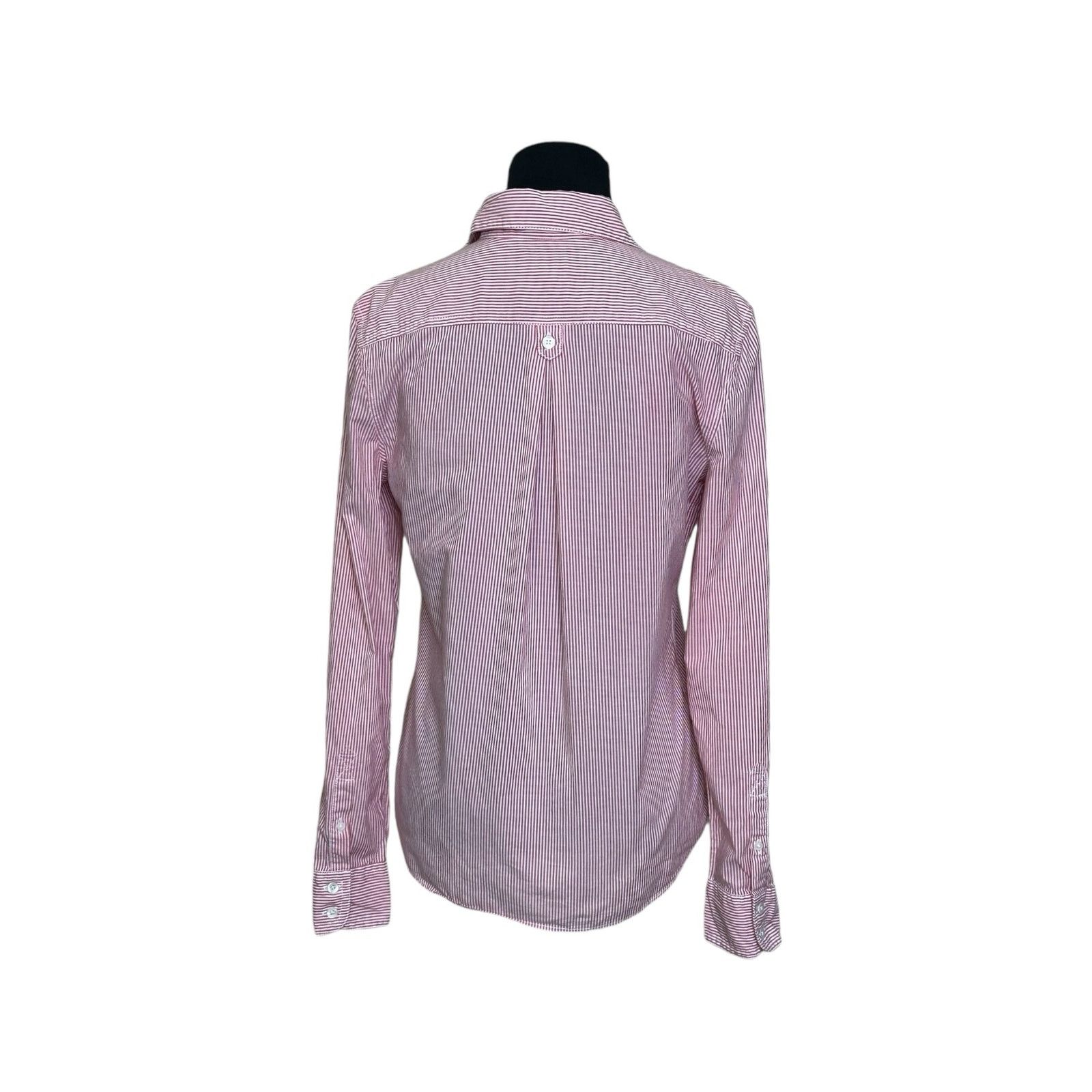 Banana Republic Lands' End striped long sleeves button shirt size XS Size XS / US 0-2 / IT 36-38 - 9 Thumbnail