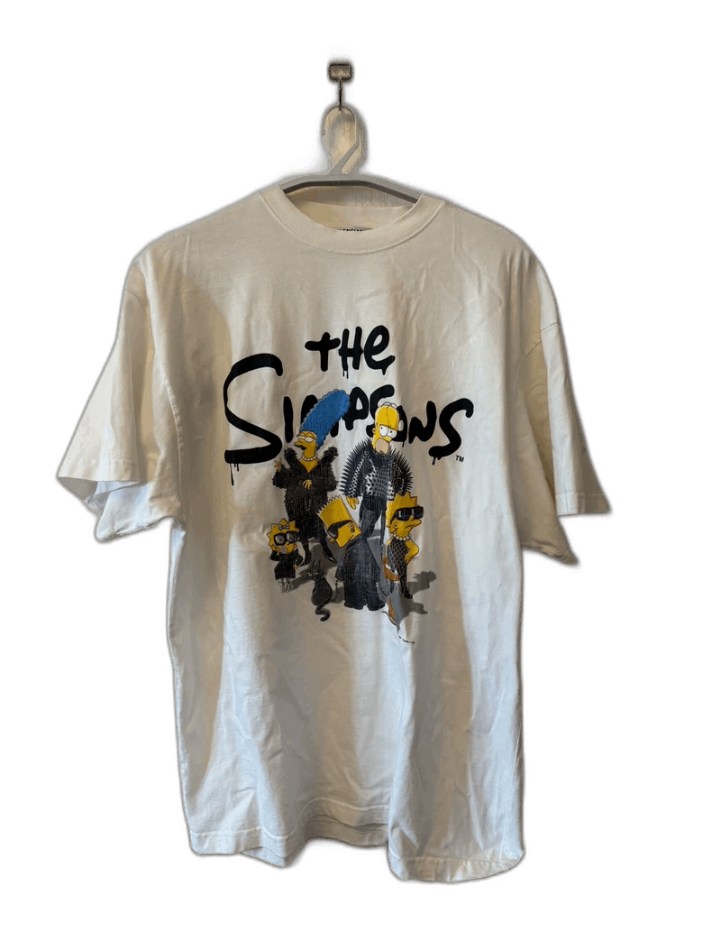 Balenciaga Balenciaga x Simpsons Short Sleeve T-Shirt Size US L / EU 52-54 / 3 - 1 Thumbnail