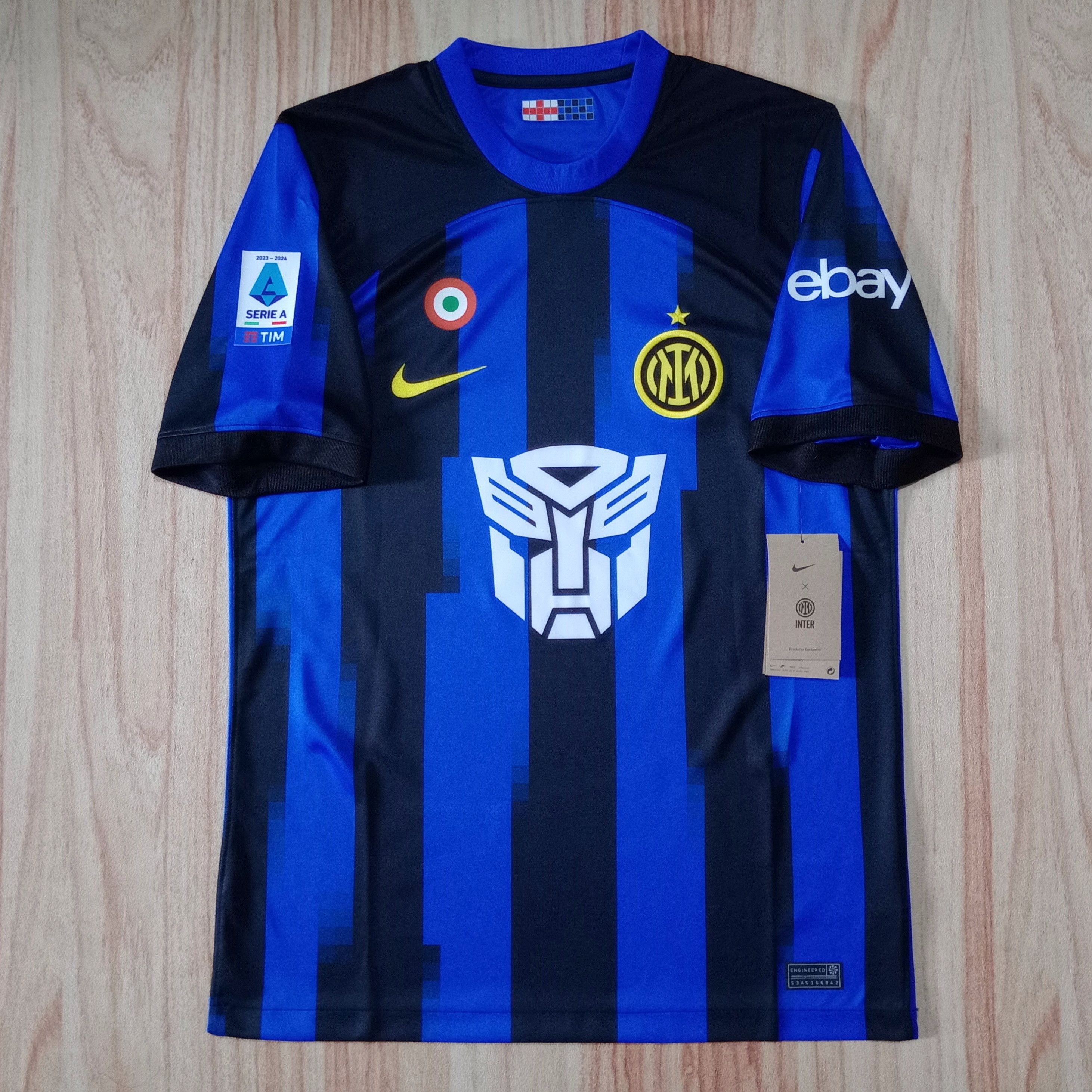 Nike Inter Milan Transformers Edition 2023-2024 Home Jersey Shirt | Grailed