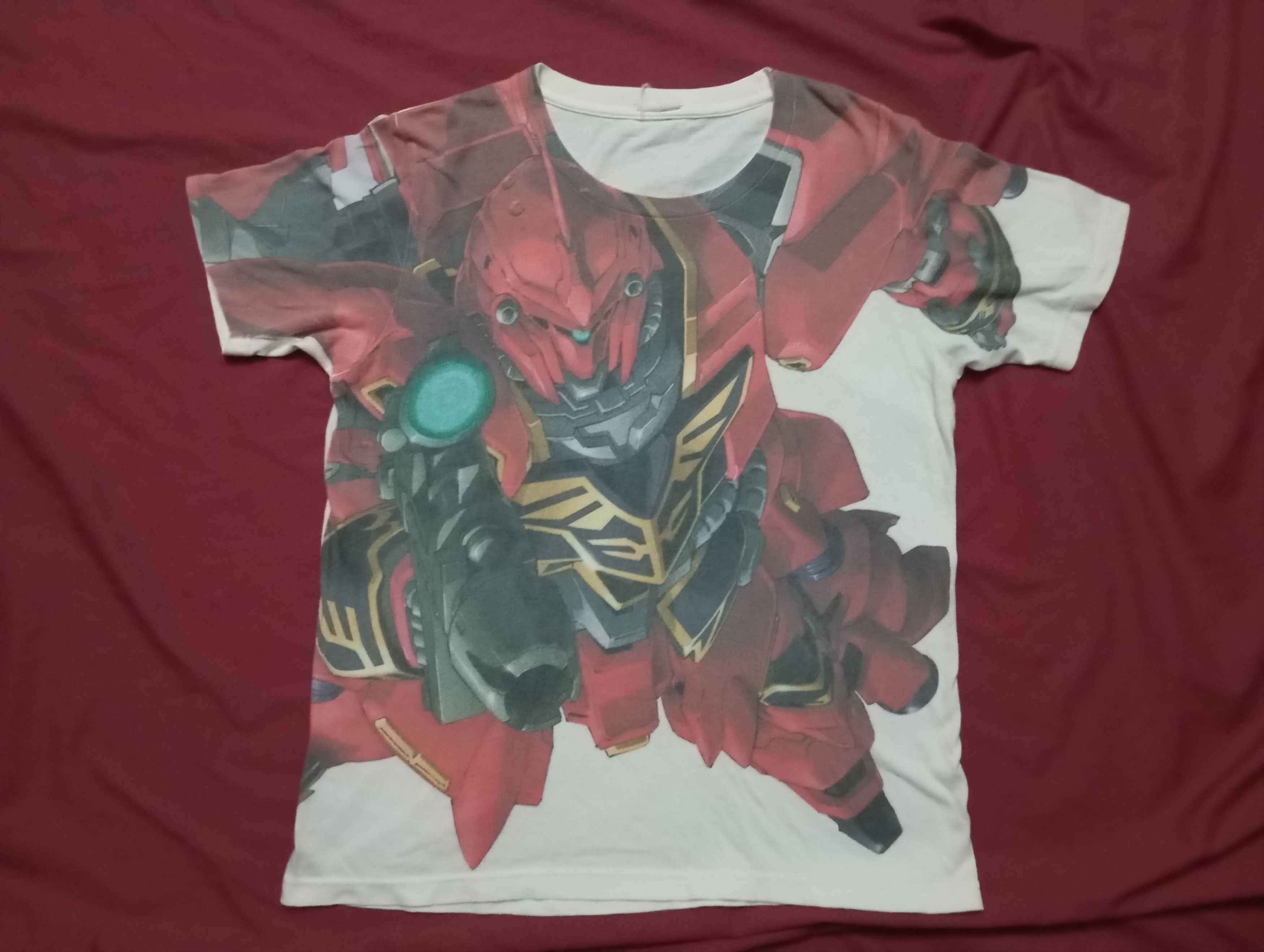 Japanese Brand Gundam Unicorn Sinanju tshirt cospa anime BIG PRINT Size US S / EU 44-46 / 1 - 1 Thumbnail