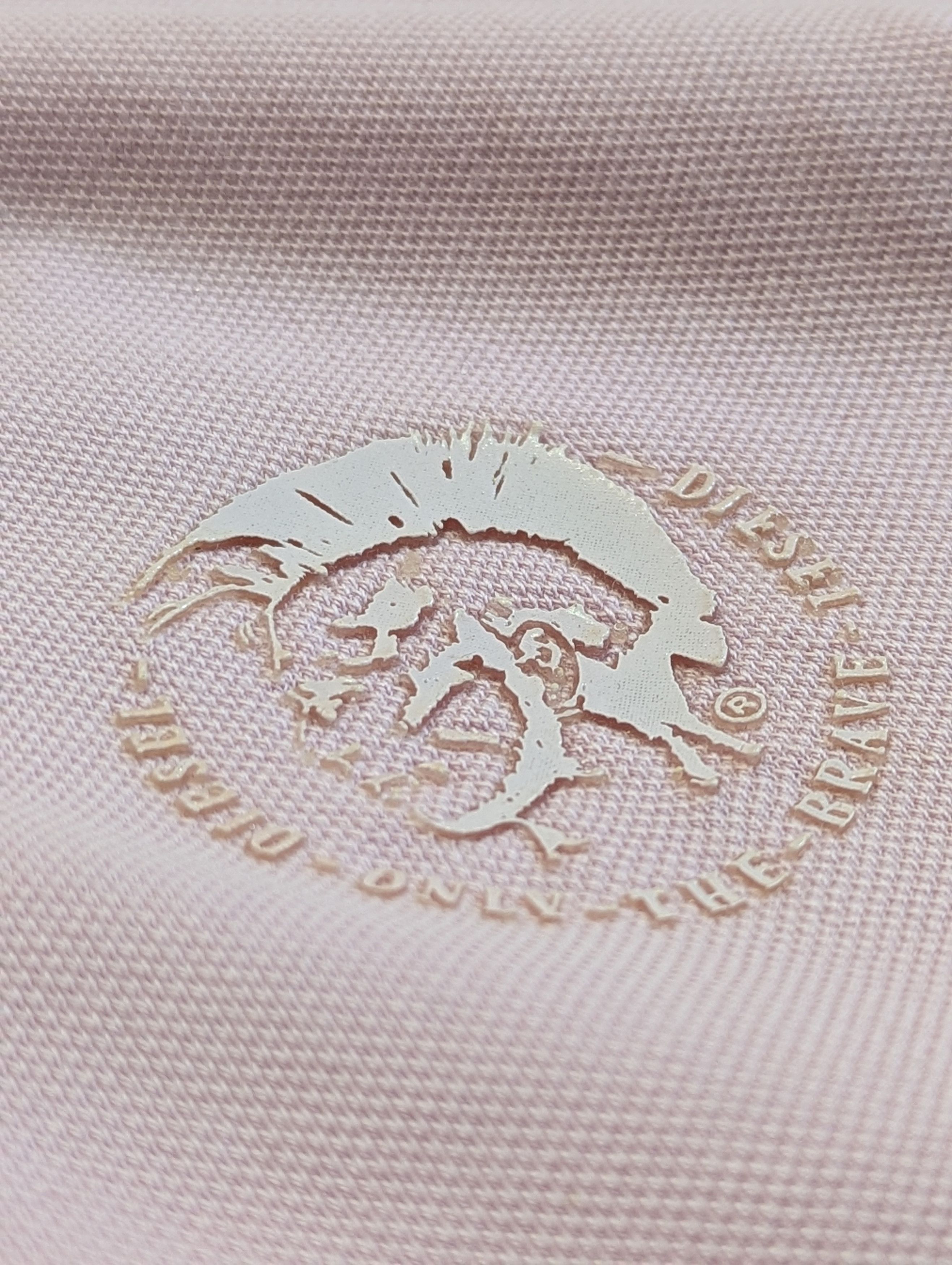 Diesel DIESEL Five Buttons Long Placket Polo Shirt In Pink Size US M / EU 48-50 / 2 - 8 Thumbnail