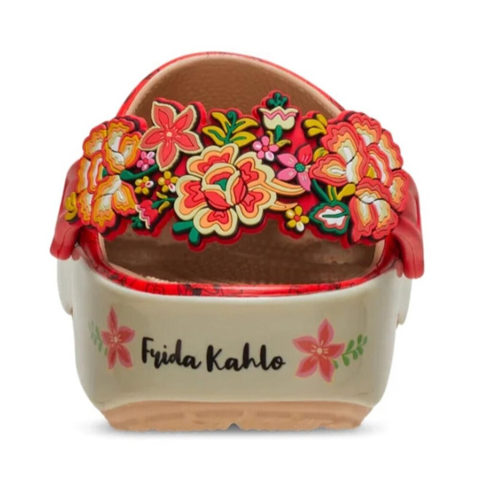 Crocs Crocs Frida Kahlo Classic Clog | 209450-2Y2 Rare size! Size US 5 / IT 35 - 3 Thumbnail