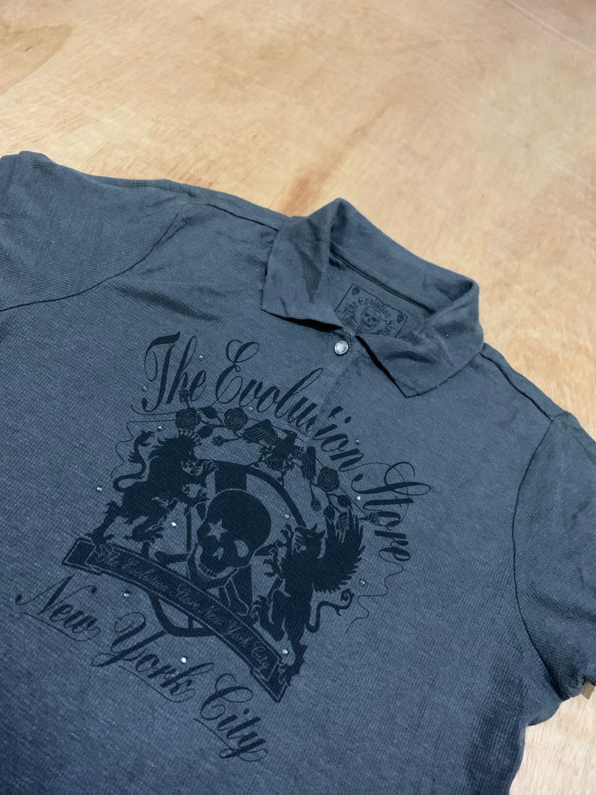 Hysteric Glamour Y2k The Evolution Stape Uniqlo Skull Shirt Size US M / EU 48-50 / 2 - 2 Thumbnail