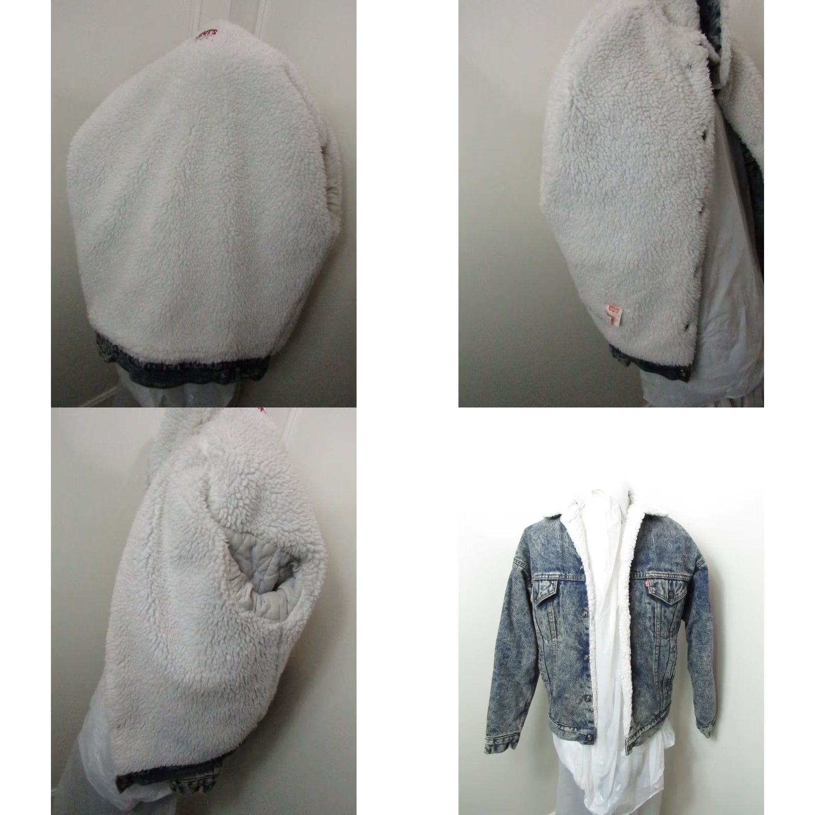 Levi's VINTAGE Levi's San Francisco Sherpa Denim Trucker Jacket USA Sz Small Size US S / EU 44-46 / 1 - 10 Thumbnail