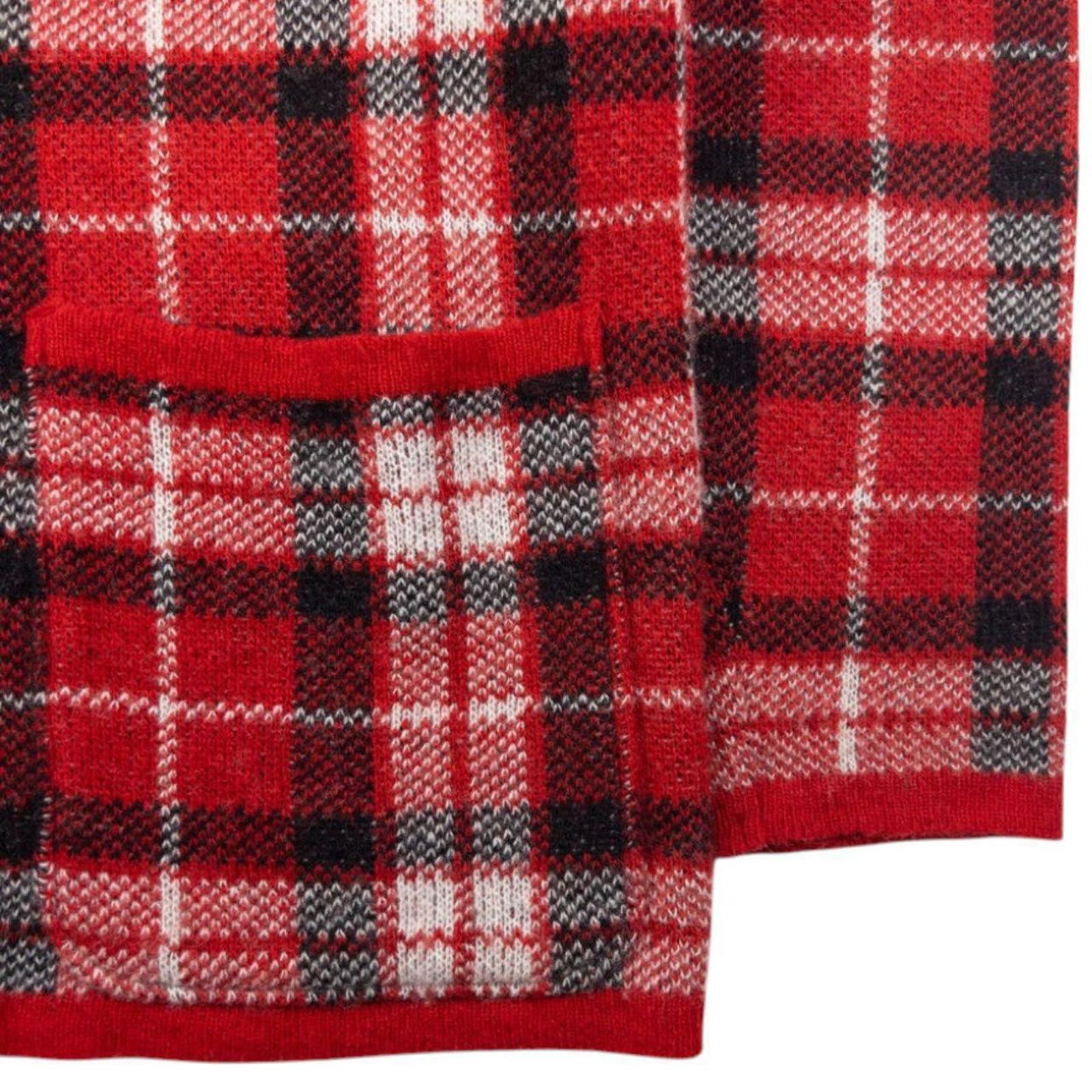 Issey Miyake Vintage Issey Miyake Checkered Wool Jacket Size M Size US M / EU 48-50 / 2 - 5 Thumbnail