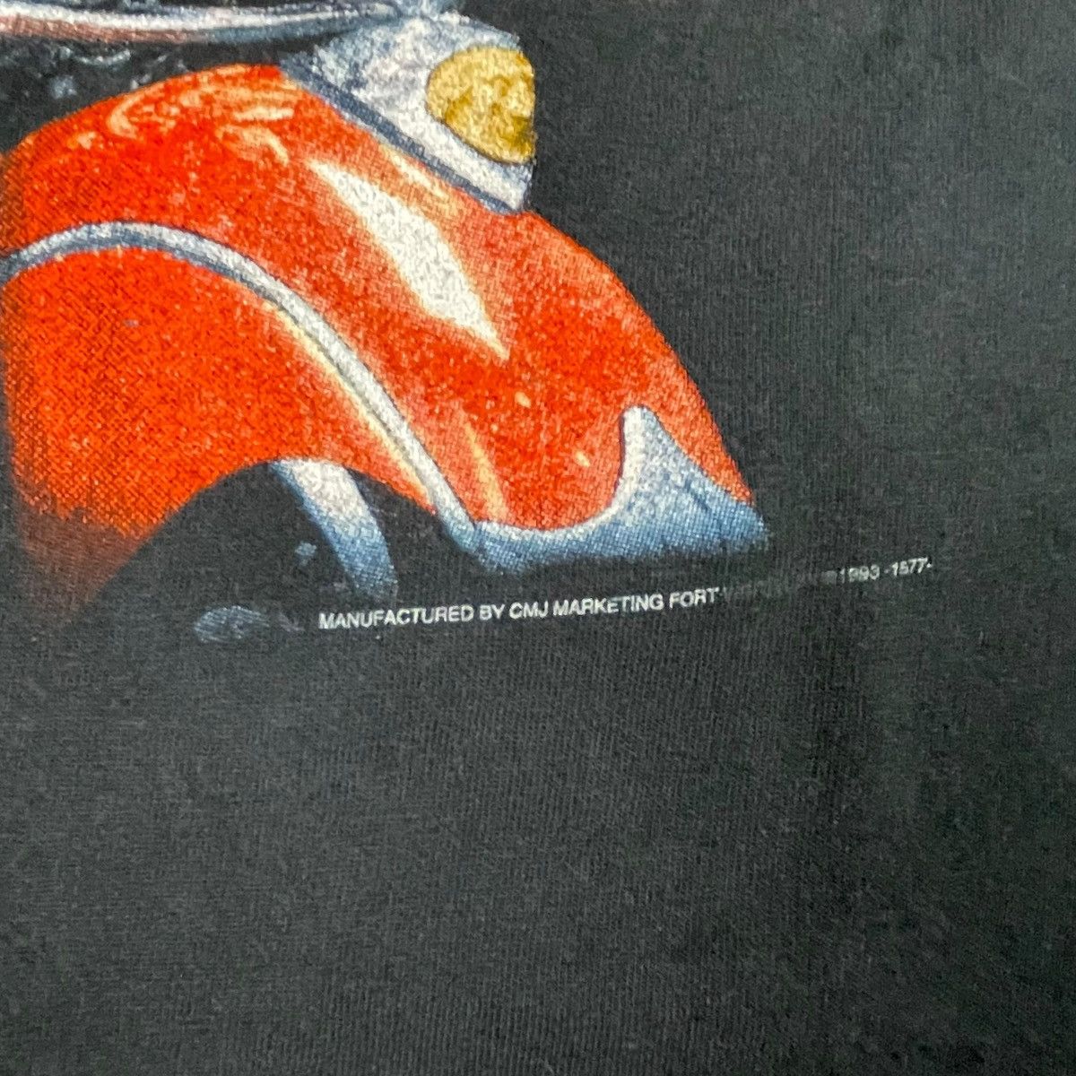 Vintage 3D Emblem 1993 Sink Your Claws Into Something Biker Shirt XL Size US XL / EU 56 / 4 - 3 Thumbnail