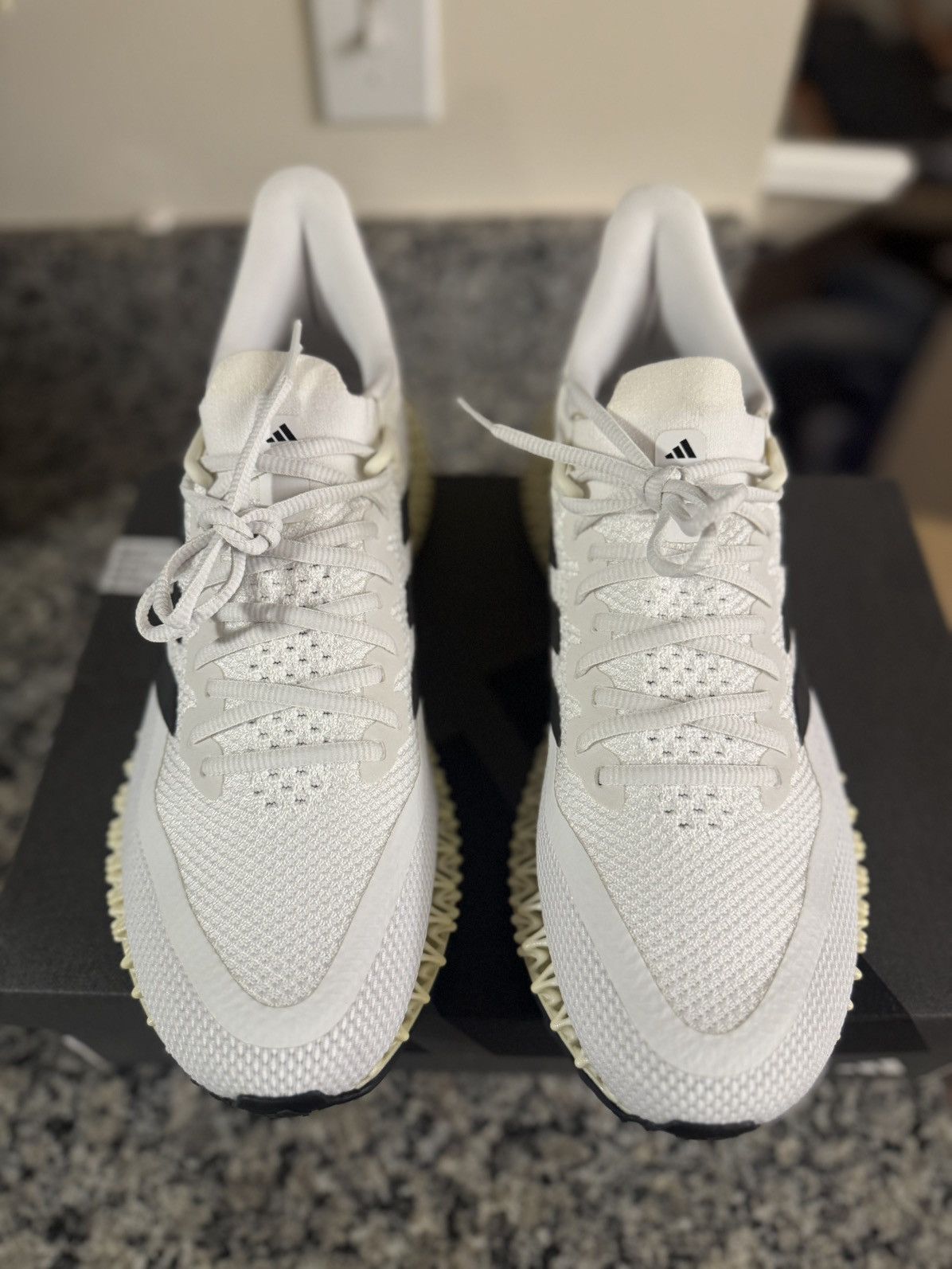 Adidas Adidas shoes 4DFWD 2 White size 10.5 D GX9247 Size US 11 / EU 44 - 3 Thumbnail