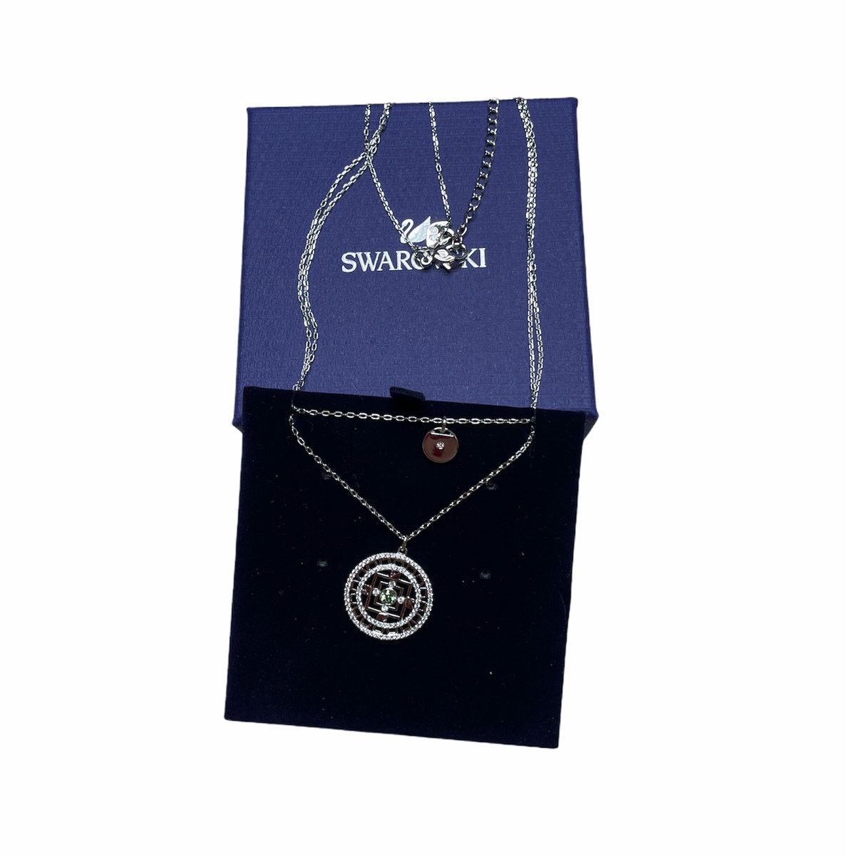 Swarovski Swarovski Symbolic Mandala Necklace White, Rhodium plated Size ONE SIZE - 6 Thumbnail