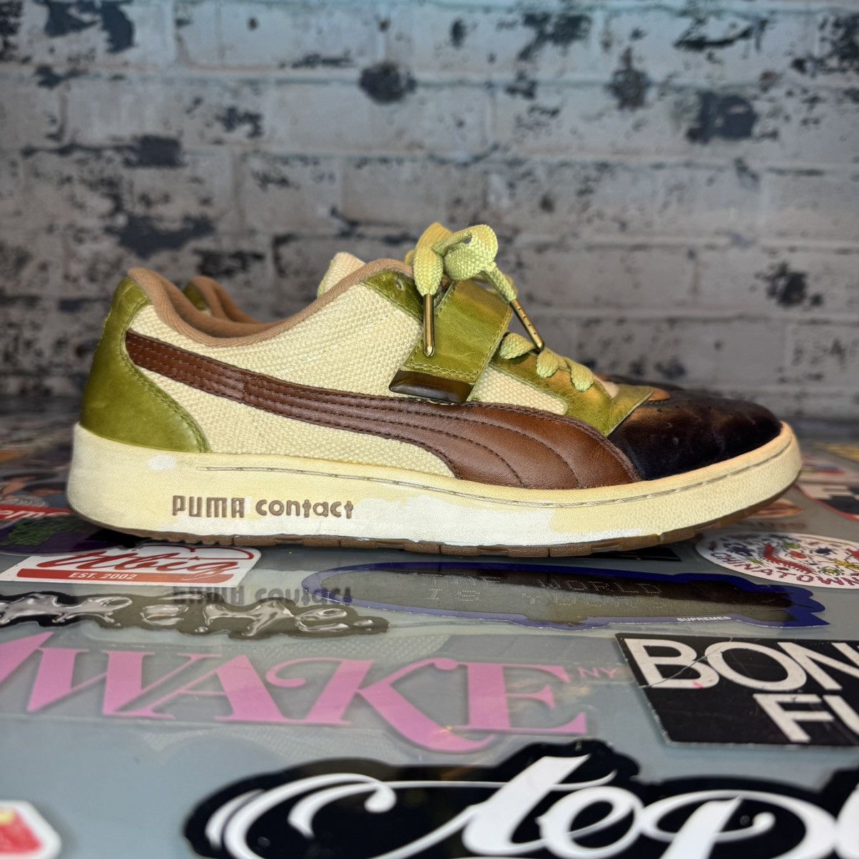 Puma Puma Sky II Thai Low Sz 9 Olive Green Used Size US 9 / EU 42 - 3 Thumbnail