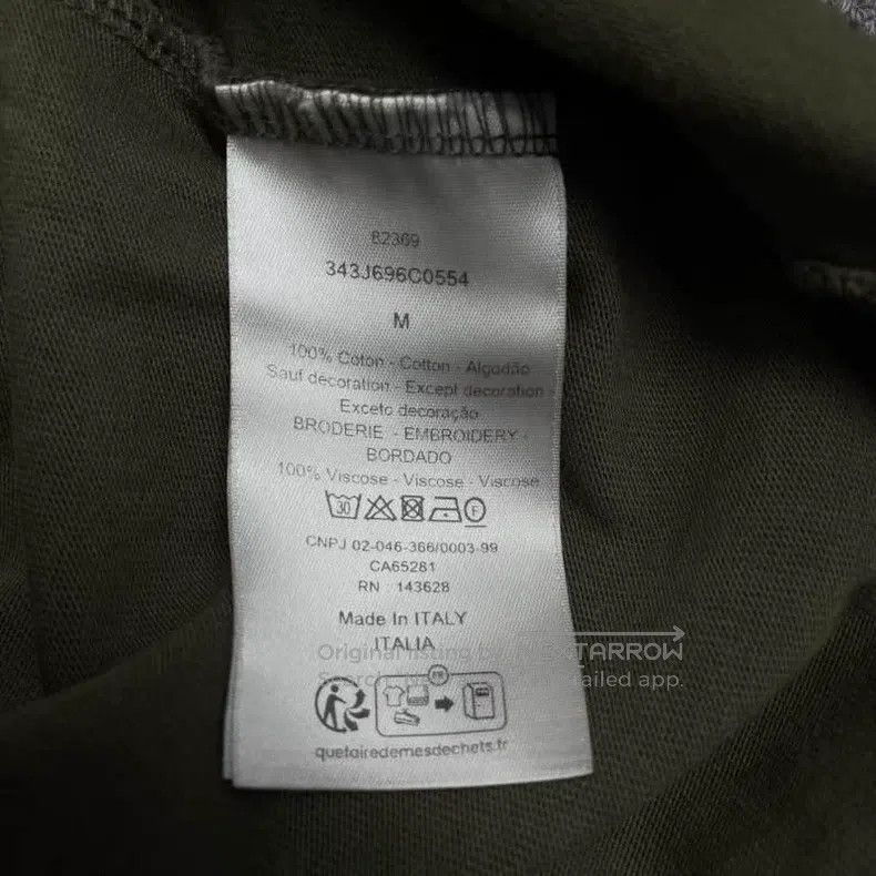 Dior Dior FW23 Solid Colour Logo Embroidered Round-neck Short-s Size US M / EU 48-50 / 2 - 6 Thumbnail
