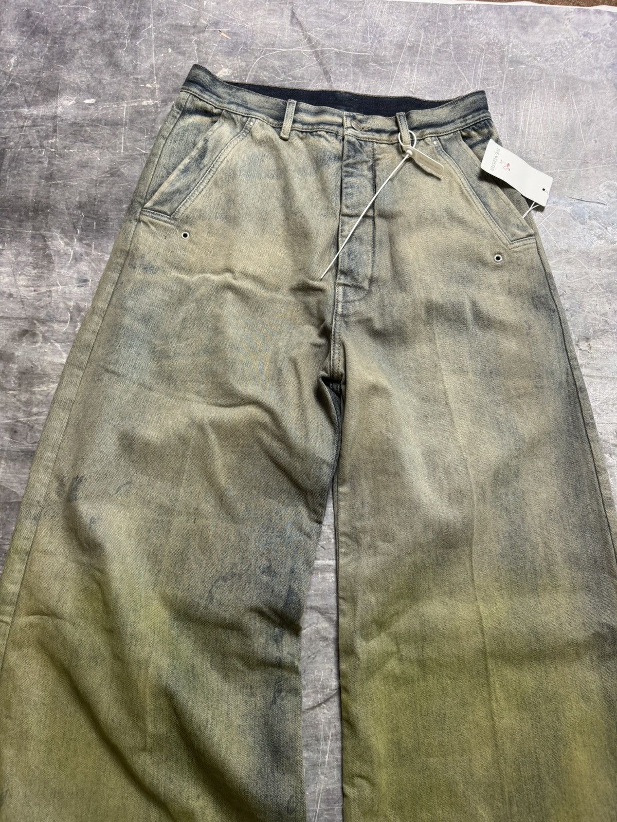 Rick Owens Rick Owens Tailored Bela Distressed Denim Jeans Size US 32 / EU 48 - 4 Thumbnail