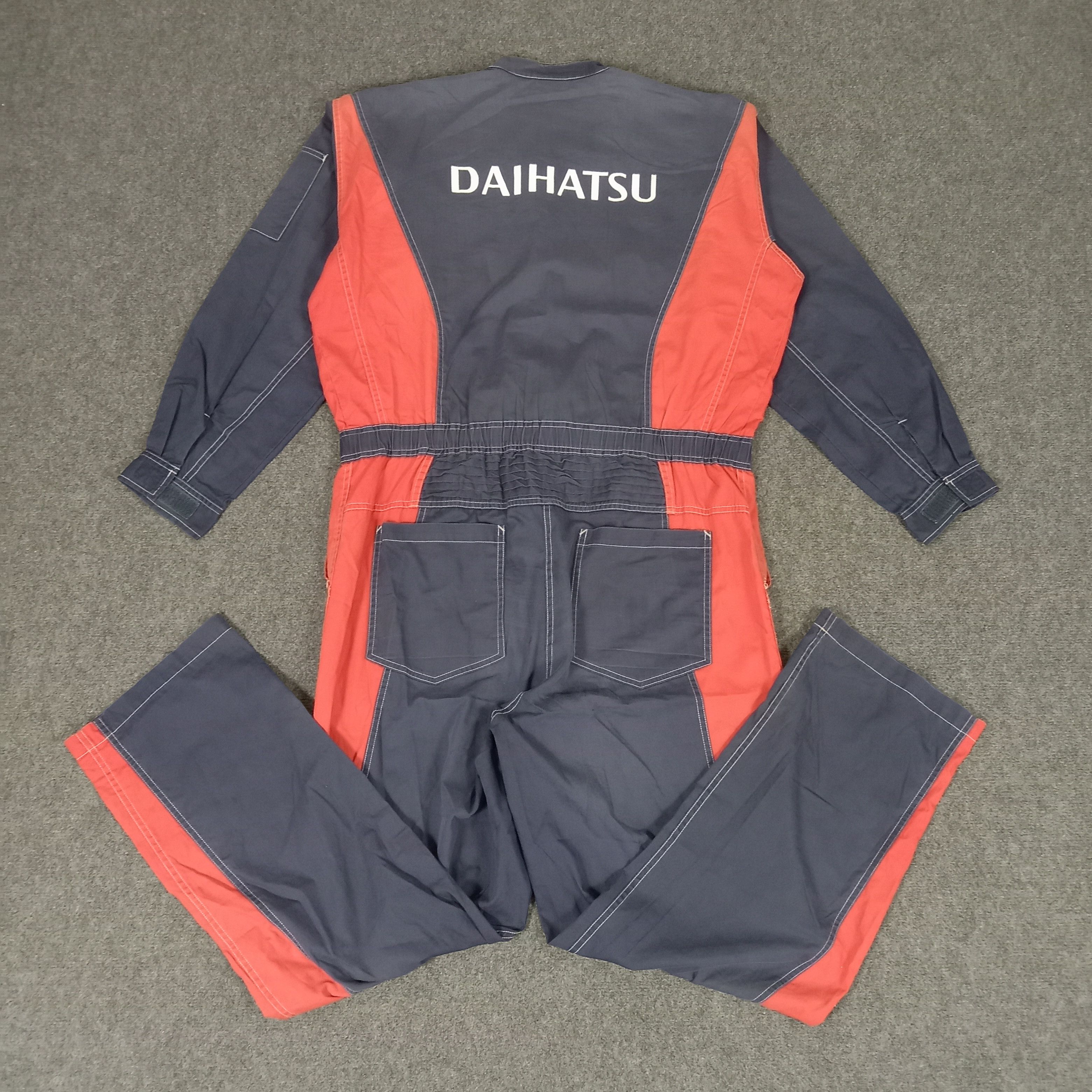 Japanese Brand × Vintage DAIHATSU Japanese Racing Team Coverall Jacket Size US XL / EU 56 / 4 - 1 Thumbnail