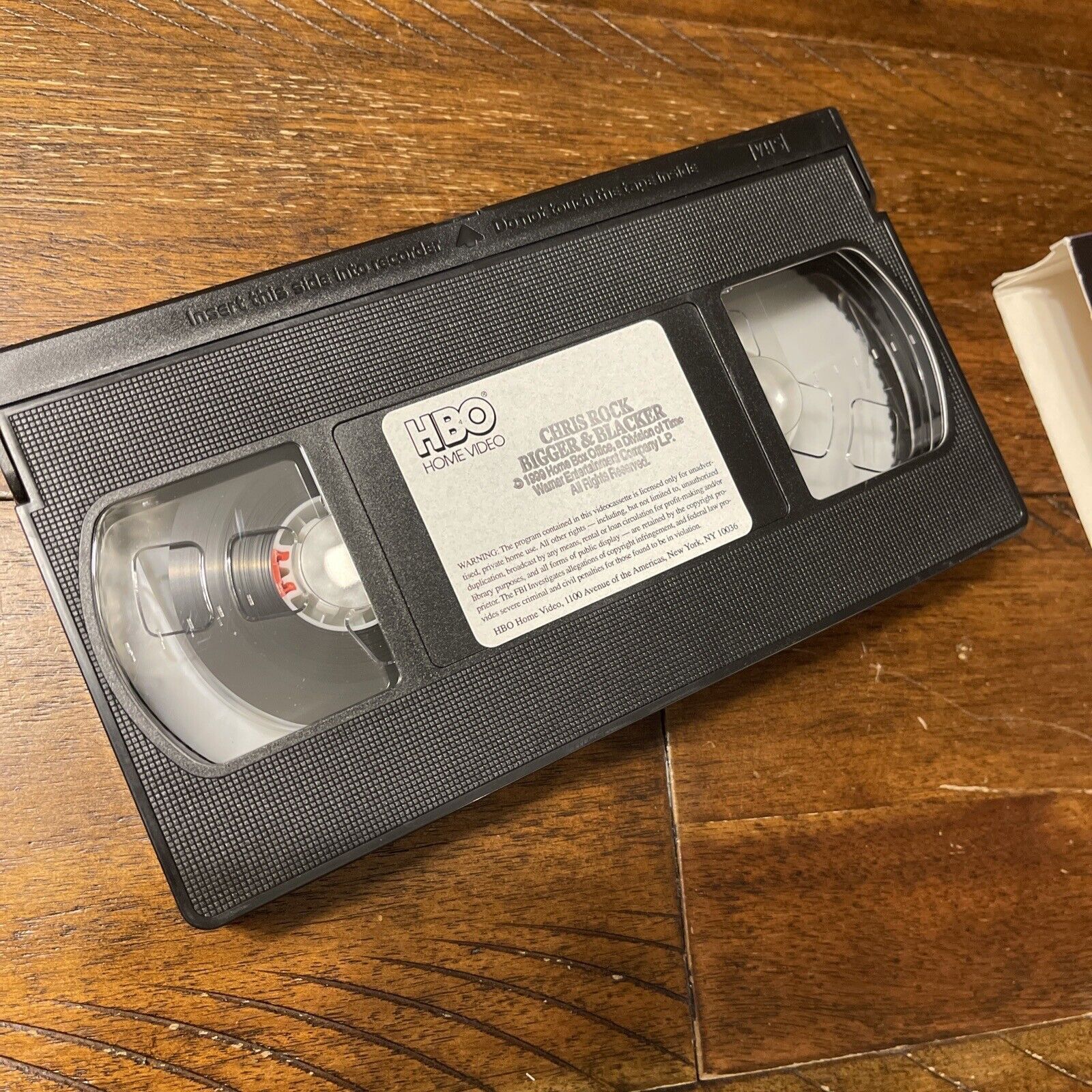 Vintage Chris Rock Bigger And Blacker VHS 2000 Stand Up Comedy Live Size US XXL / EU 58 / 5 - 7 Thumbnail