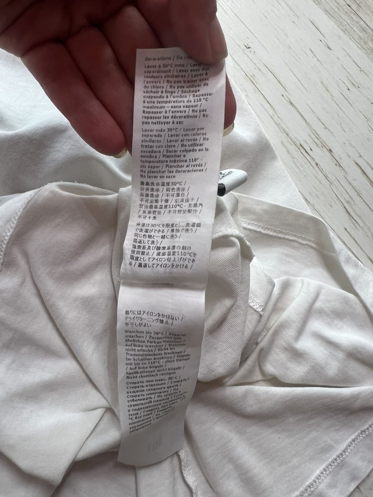 C.P. Company C.P. Company White Logo T-Shirt Size M Lightweight Cotton Size US M / EU 48-50 / 2 - 10 Thumbnail