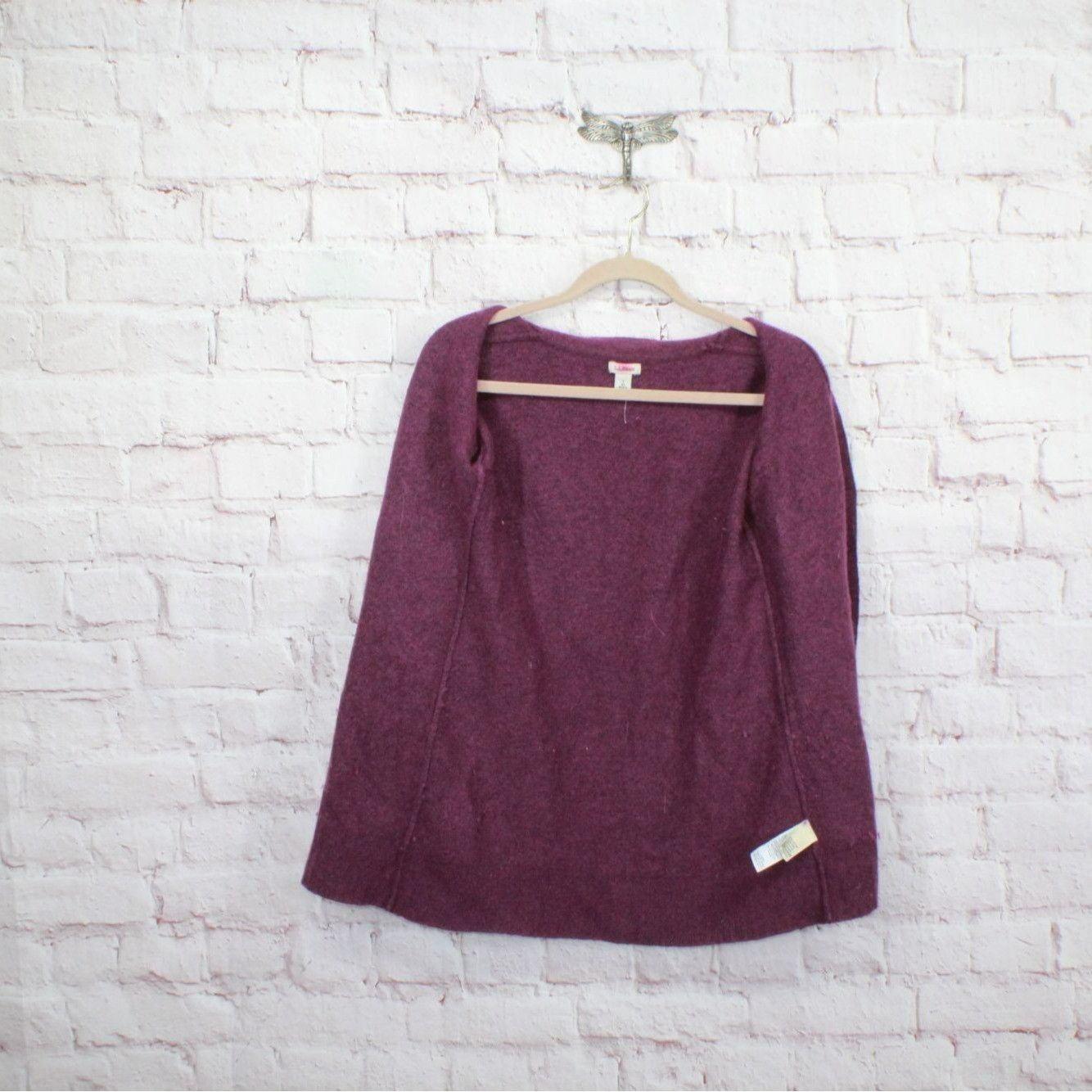 L.L. Bean LL Bean Women's The Essential Sweater Cocoon Cardigan Size S / US 4 / IT 40 - 11 Thumbnail