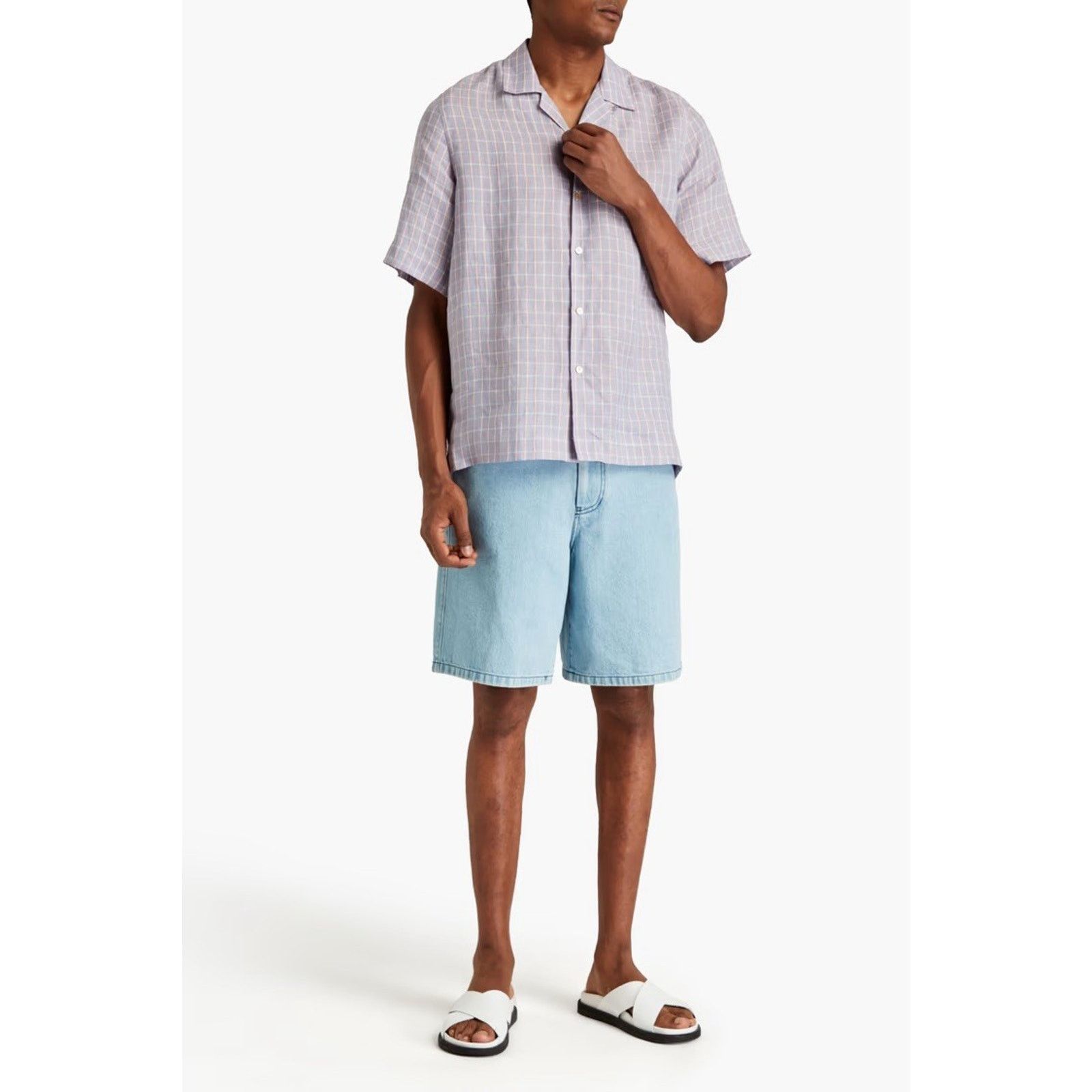 Paul Smith NWT $375 PAUL SMITH Linen Shirt XXL. Made In Italy Size US XXL / EU 58 / 5 - 2 Thumbnail
