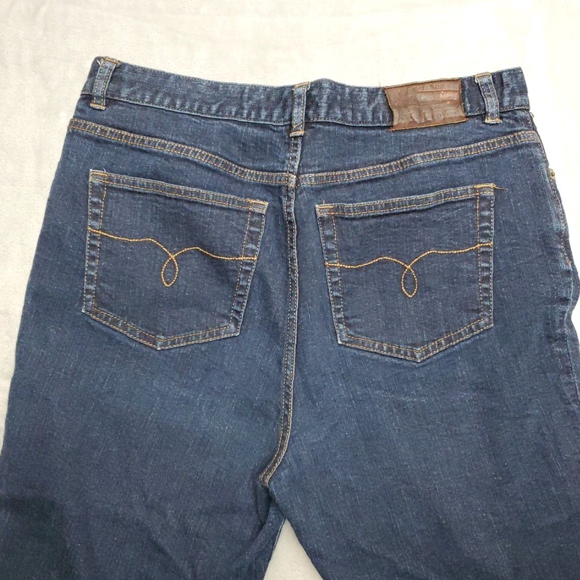Ralph Lauren Polo Jeans Ralph Lauren Womens Sz 10 Blue Denim Cropped Capri Vintage Pants Jeans Pants 90s Womens Boys Girls Mens Size 32" / US 10 / IT 46 - 6 Thumbnail